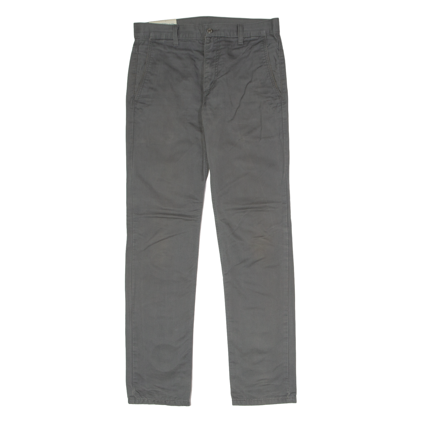 LEVI'S Mens Twill Trousers Grey Regular Tapered W30 L32 Refurbished - N/A refurbished available on Cerqular