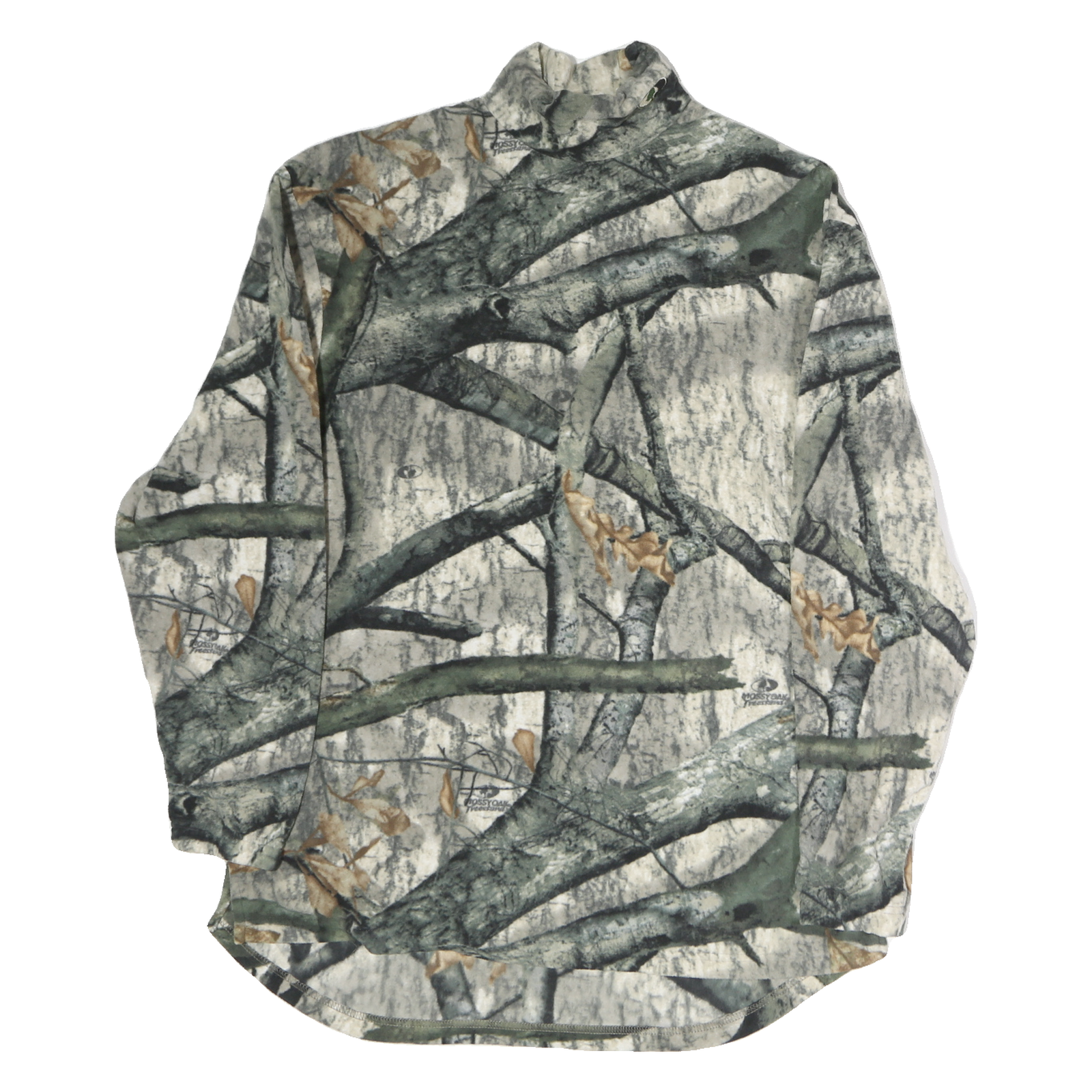 RUSSELL OUTDOORS Mens Green & Beige Camo Pullover M Long Sleeve Sweatshirt Refurbished - N/A refurbished available on Cerqular