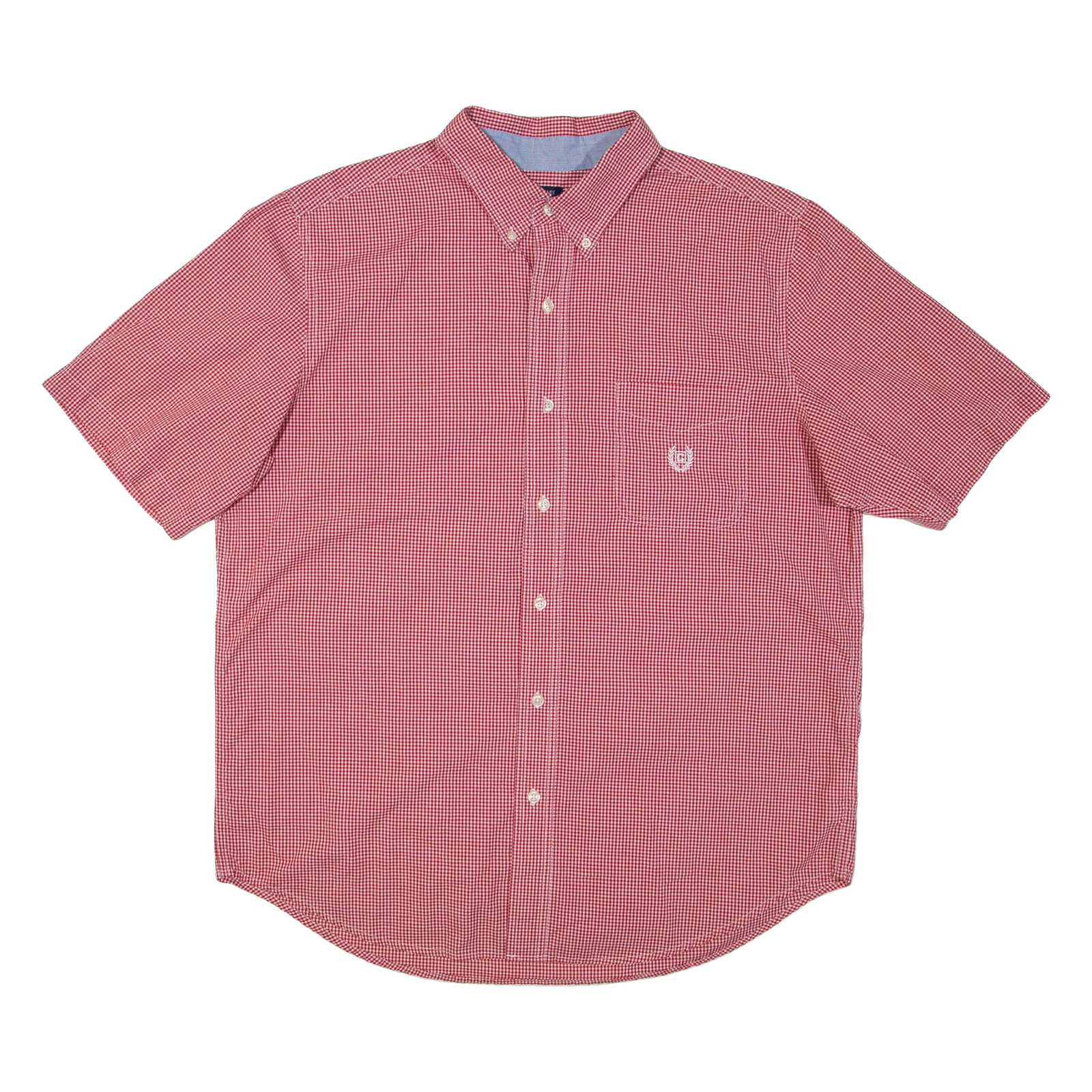 CHAPS Mens Shirt Red Gingham L Refurbished - N/A refurbished available on Cerqular