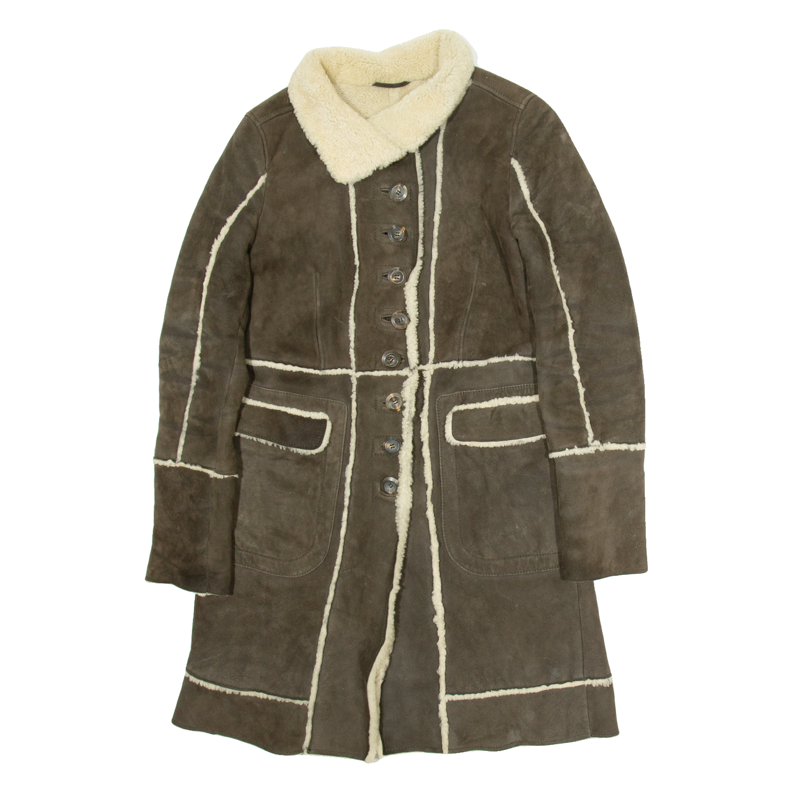 Womens Trench Jacket Brown S Refurbished - N/A refurbished available on Cerqular