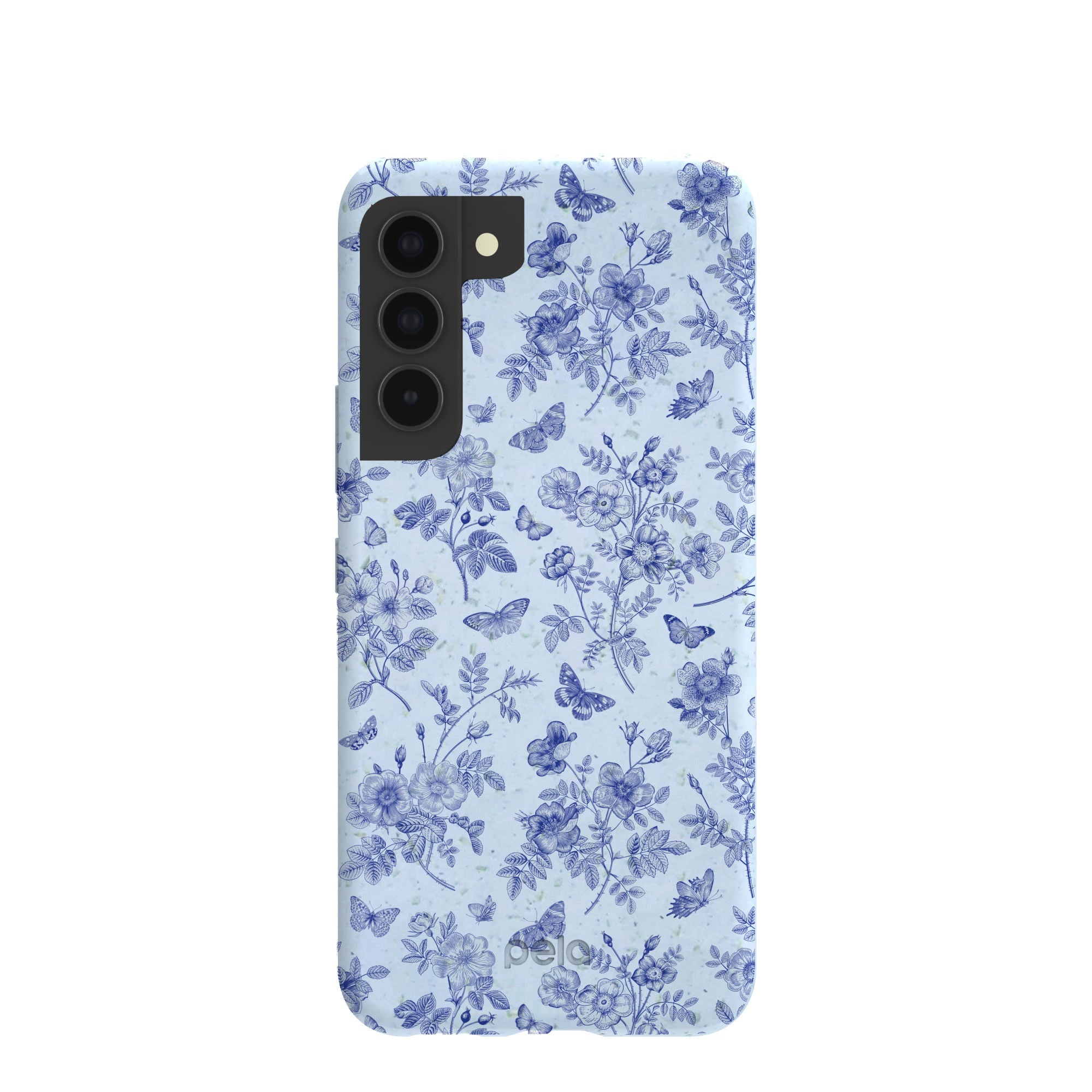 Powder Blue Porcelain Samsung Galaxy S22 Case Refurbished - Pela Case refurbished available on Cerqular