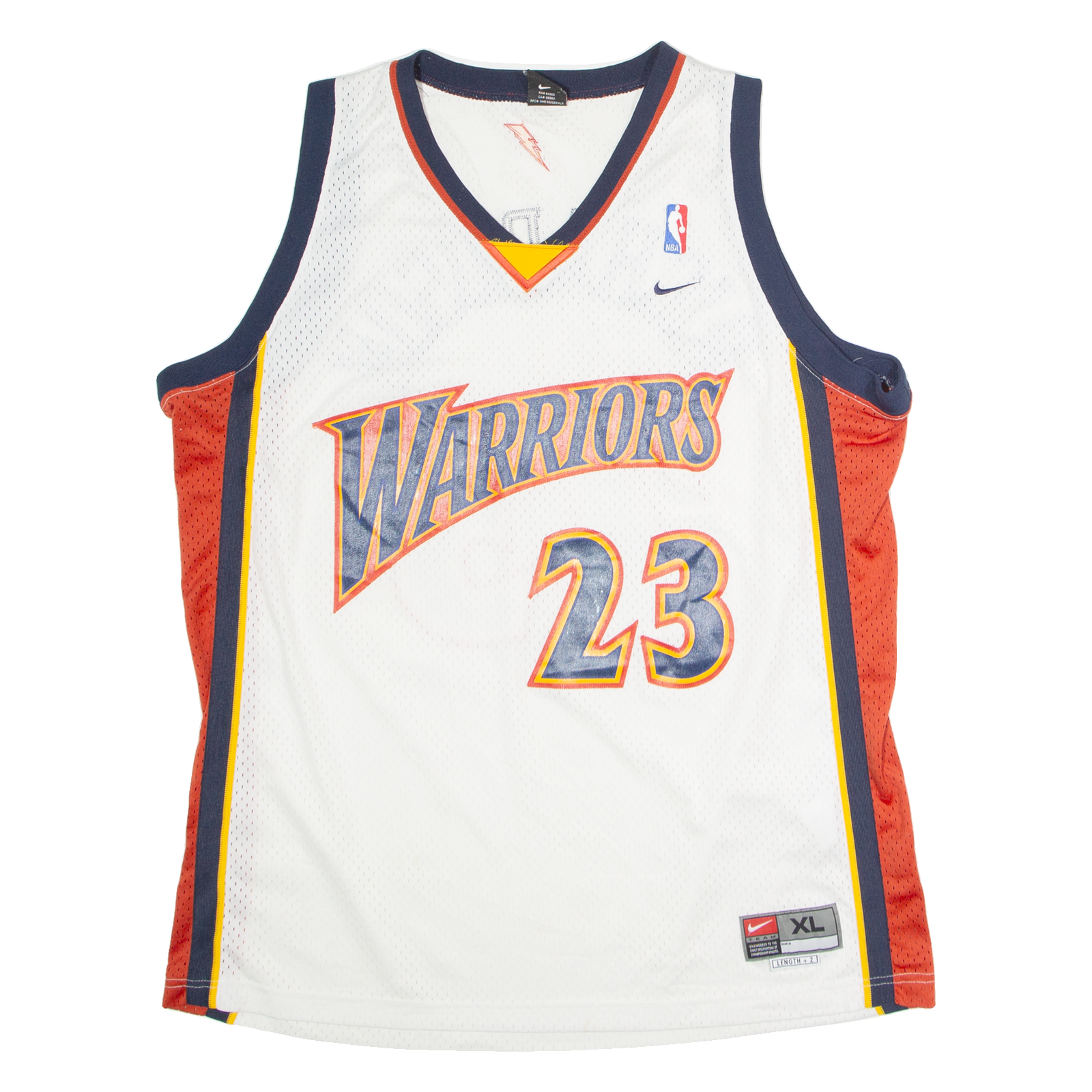 NIKE Golden State Warriors Alternate #23 Richardson Mens Jersey White Sleeveless USA XL Refurbished - N/A refurbished available on Cerqular