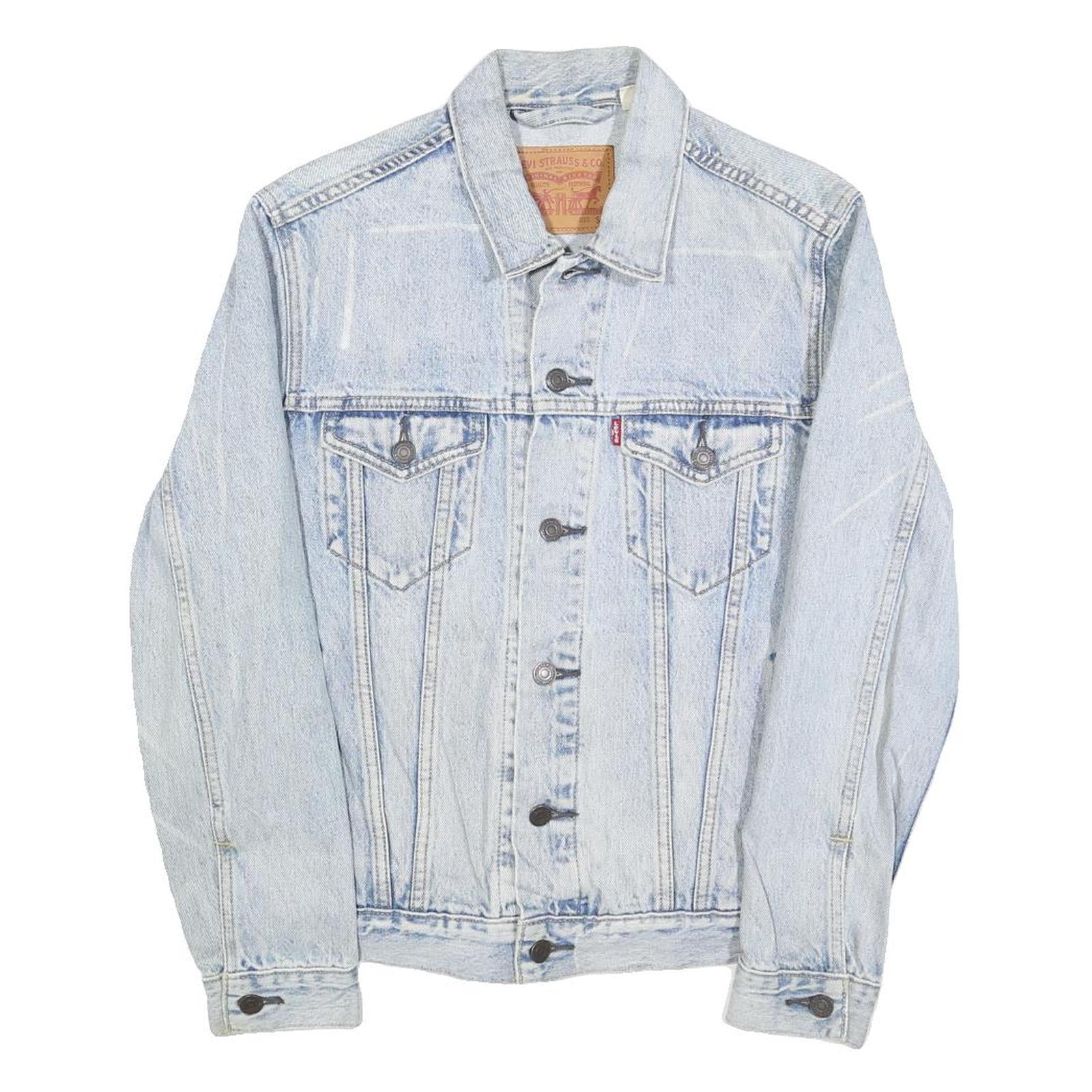 Buy LEVI'S Mens Blue Denim Button Jacket S Cotton Classic Casual Vintage Style Refurbished - $61.09 LEVI'S Mens Blue Denim Button Jacket S Cotton Classic Casual Vintage Style Refurbished - N/A refurbished available on Cerqular