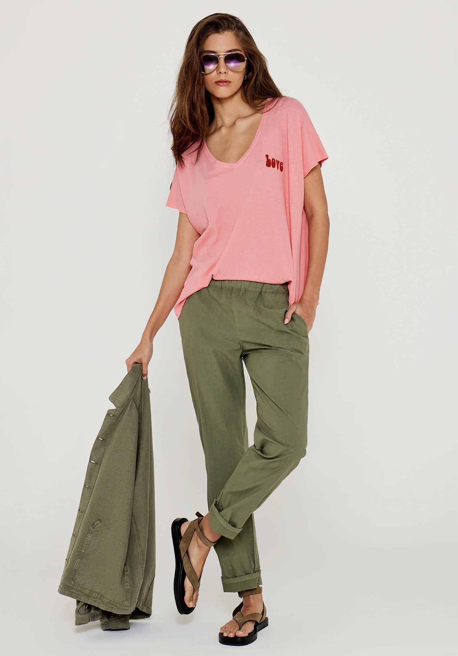 Pants 54589chaya Sauge | Color: SAUGE | Size: 29 Refurbished - N/A (I could not find a well-known brand with this name refurbished available on Cerqular