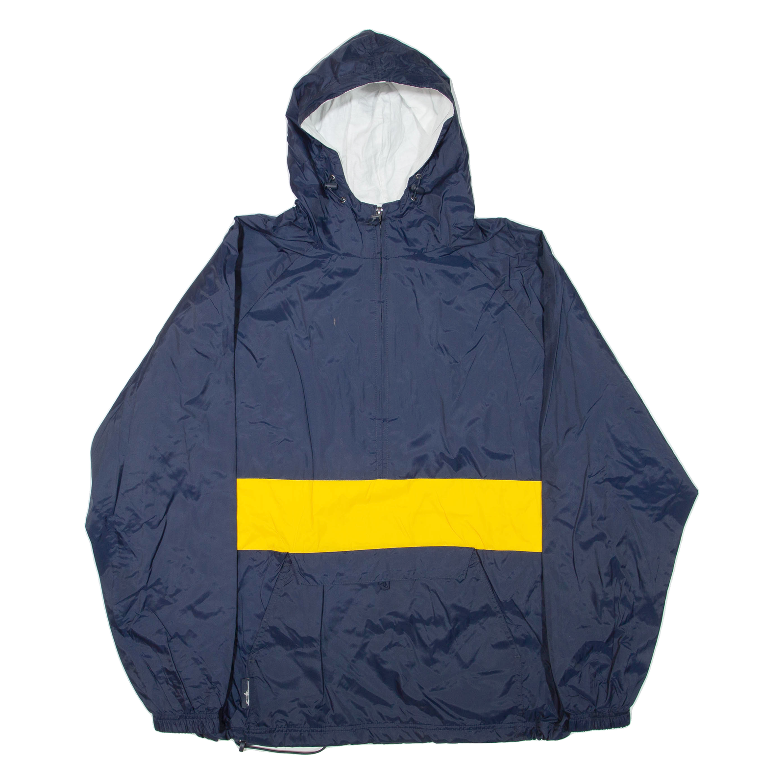 CHARLES RIVER APPAREL Mens Anorak Jacket Blue Nylon Hooded XL Refurbished - N/A refurbished available on Cerqular