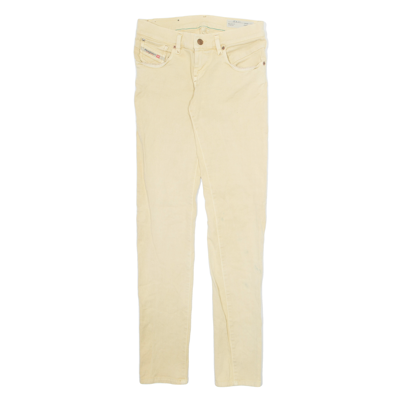 DIESEL Low Waist Mens Jeans Beige Slim Skinny W27 L33 Refurbished - N/A refurbished available on Cerqular