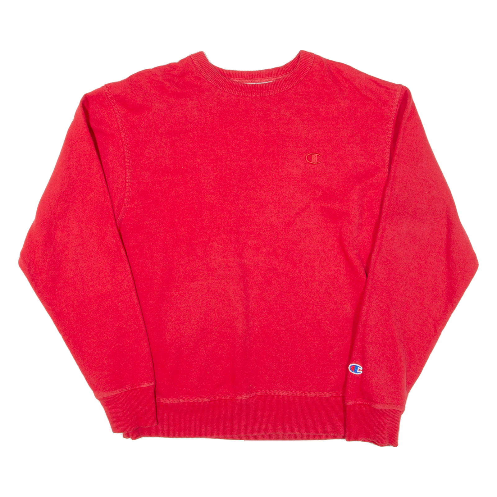 CHAMPION Mens Sweatshirt Red M Refurbished - N/A refurbished available on Cerqular