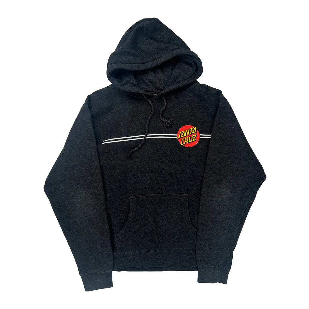 Buy Santa Cruz Hoodie - Medium Black Cotton Refurbished - $66.99 Santa Cruz Hoodie - Medium Black Cotton Refurbished - Thrifted (note: this is a term often used to describe second- refurbished available on Cerqular