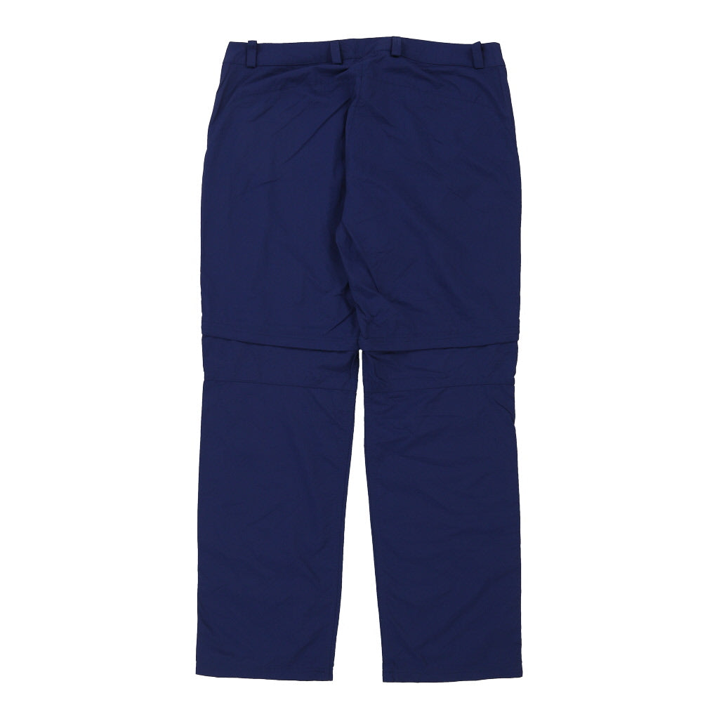 Age 11-12 Hiking Unbranded Trousers - Medium Blue Polyester Refurbished - Thrifted (note: this is a term often used to describe second- refurbished available on Cerqular