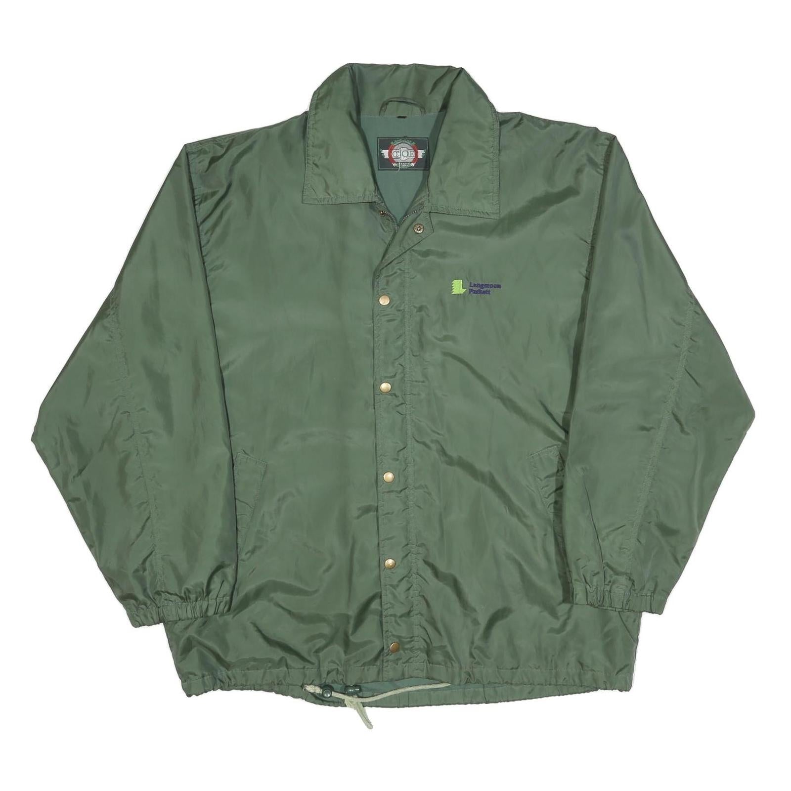Buy CLIQUE Mens Green XL Nylon Button Jacket Plain Lightweight Casual Refurbished - $37.69 CLIQUE Mens Green XL Nylon Button Jacket Plain Lightweight Casual Refurbished - N/A refurbished available on Cerqular