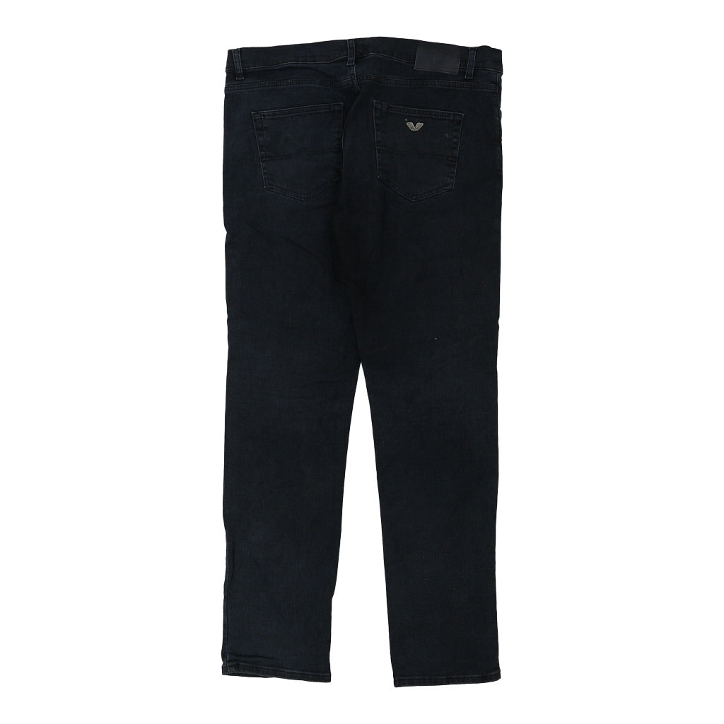Wampum Trousers - 39W 34L Navy Cotton Refurbished - Thrifted (note: this is a term often used to describe second- refurbished available on Cerqular