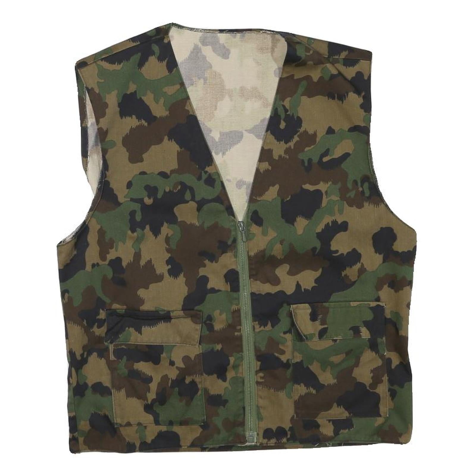 Buy Mens Green & Brown Camouflage Zip Jacket S Polyester Blend Plain Casual Outdoor Refurbished - $37.69 Mens Green & Brown Camouflage Zip Jacket S Polyester Blend Plain Casual Outdoor Refurbished - N/A refurbished available on Cerqular