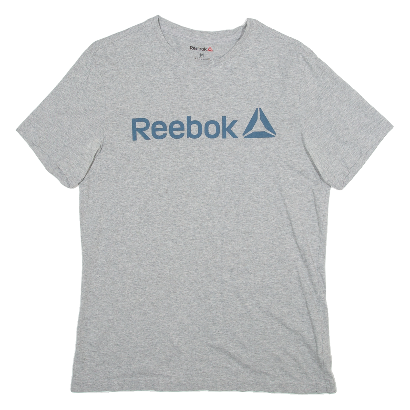 REEBOK Mens T-Shirt Grey M Refurbished - N/A refurbished available on Cerqular