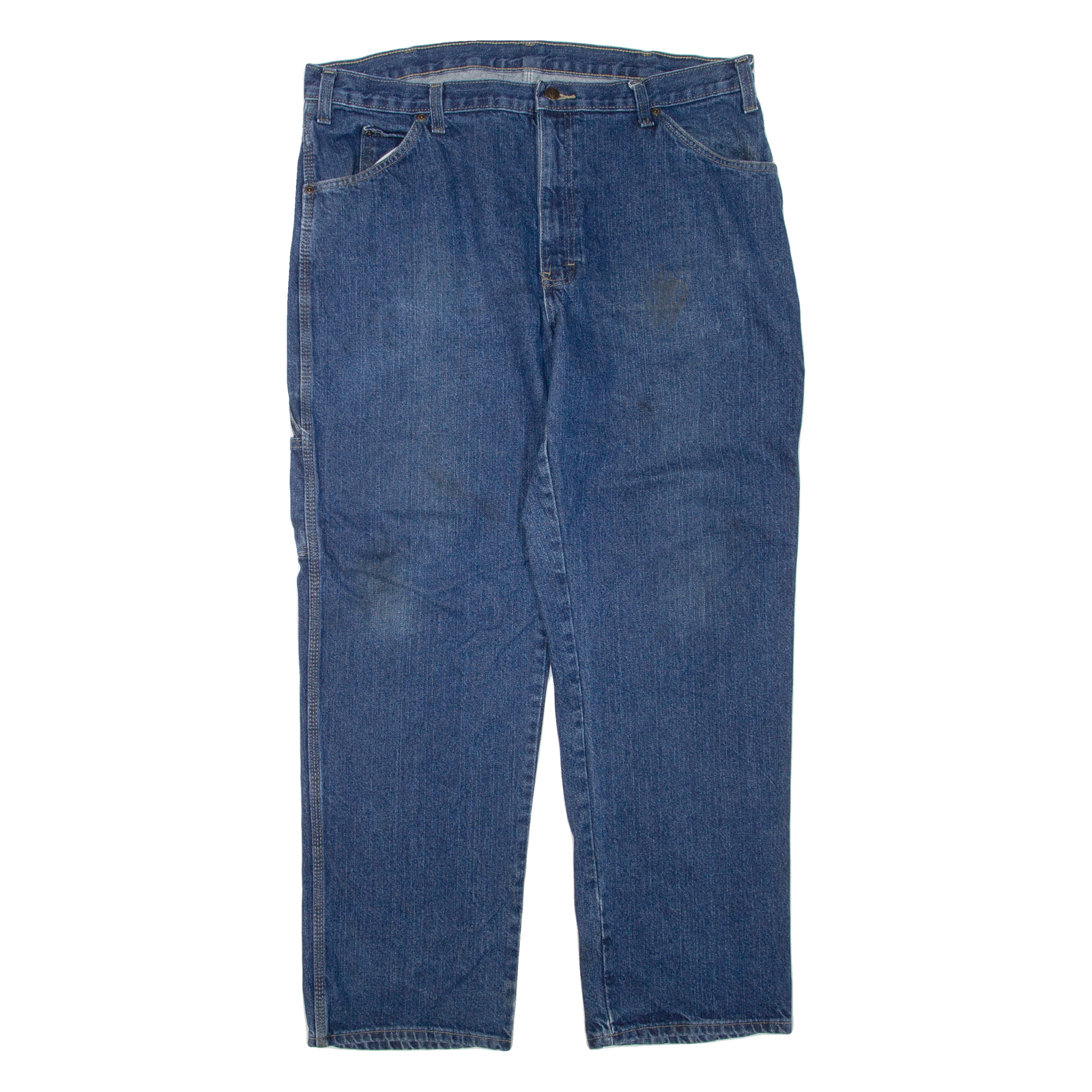 DICKIES Mens Jeans Blue Regular Straight W38 L32 Refurbished - N/A refurbished available on Cerqular