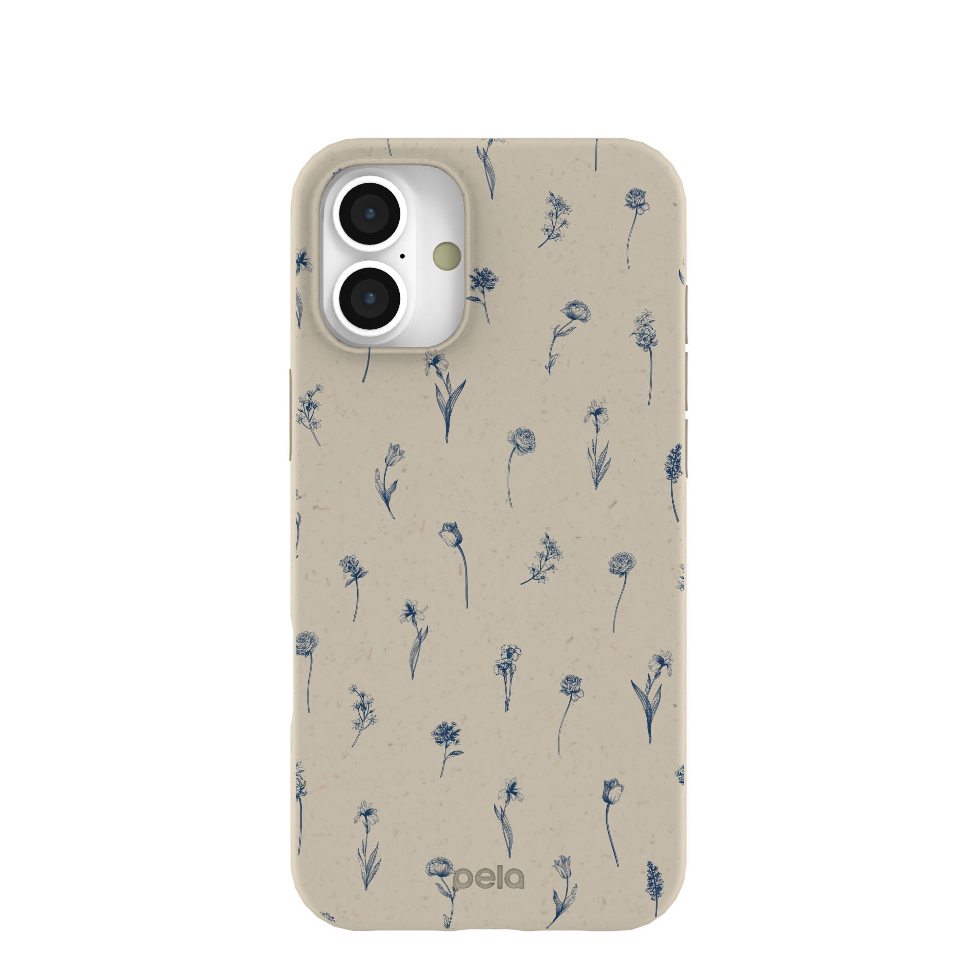 London Fog Petite Perennials iPhone 16 Plus Case Refurbished - Pela Case refurbished available on Cerqular