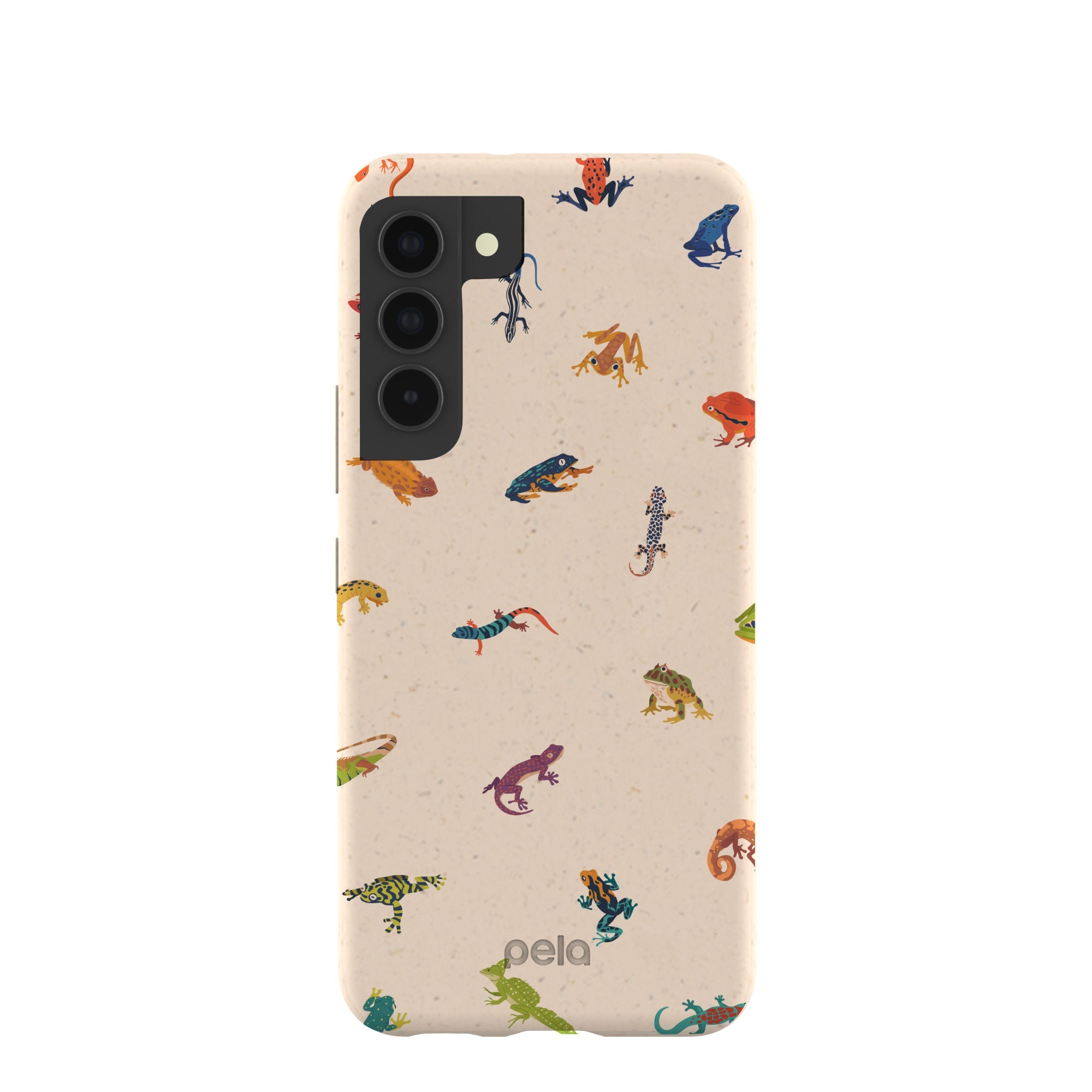 Seashell Tiny Amphibians Samsung Galaxy S22 Case Refurbished - Pela Case refurbished available on Cerqular