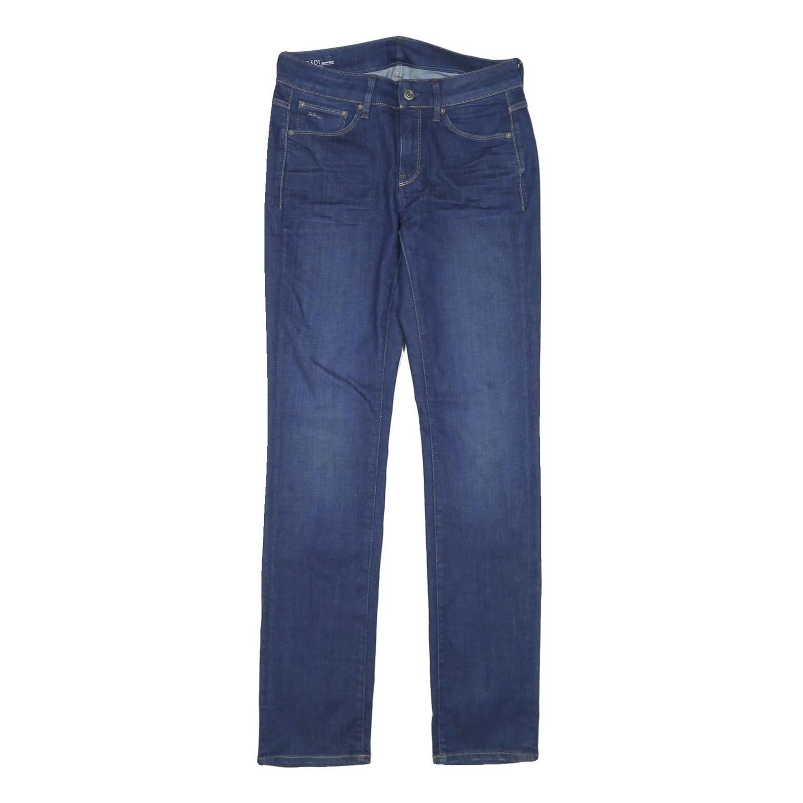 G-STAR Womens Jeans Blue Relaxed Straight Denim Medium W28 L31 Classic Fit Zip Refurbished - N/A refurbished available on Cerqular
