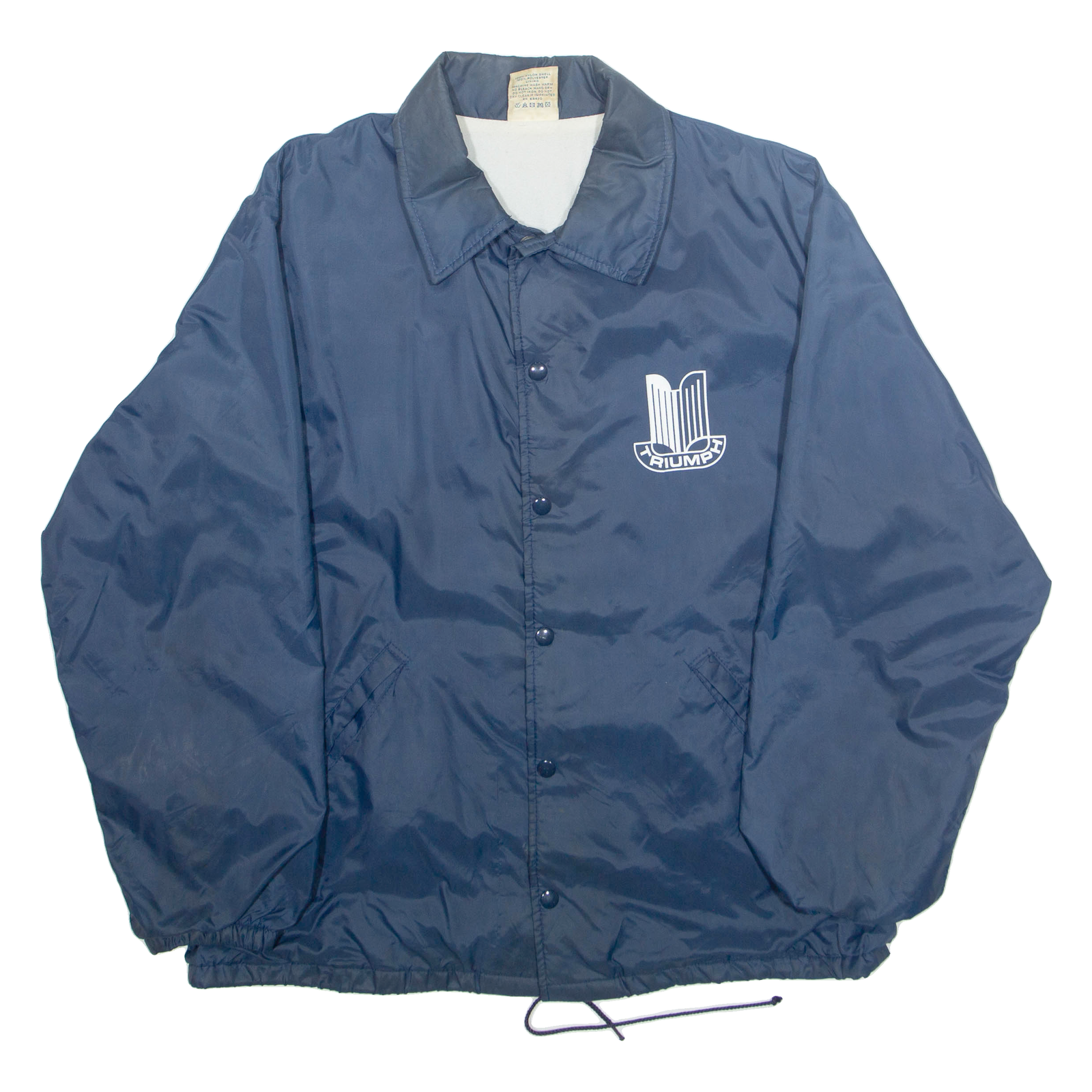 USA Mens Track Jacket Blue Nylon USA L Refurbished - N/A refurbished available on Cerqular