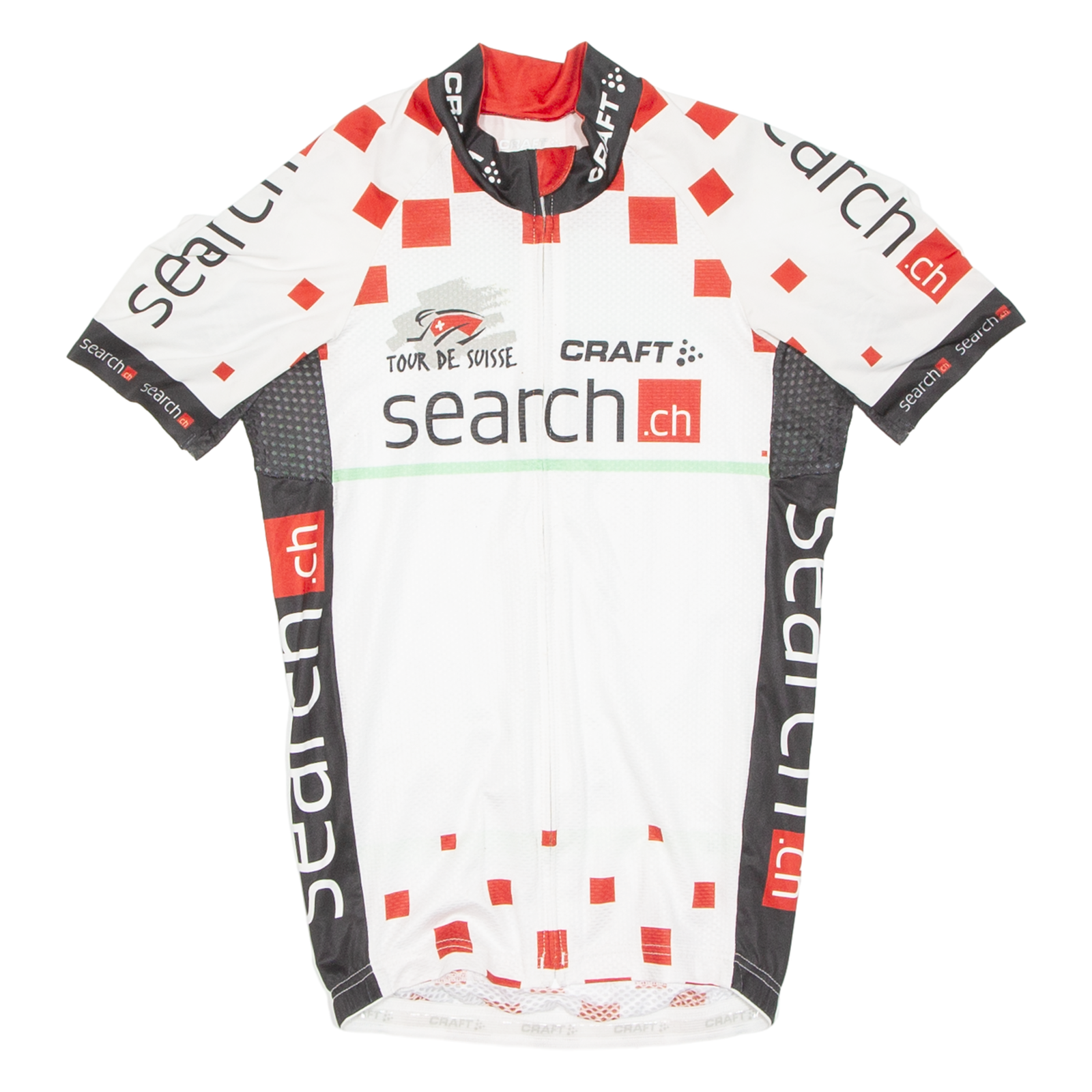 CRAFT Cycling Mens Jersey White Full Zip S Refurbished - N/A refurbished available on Cerqular