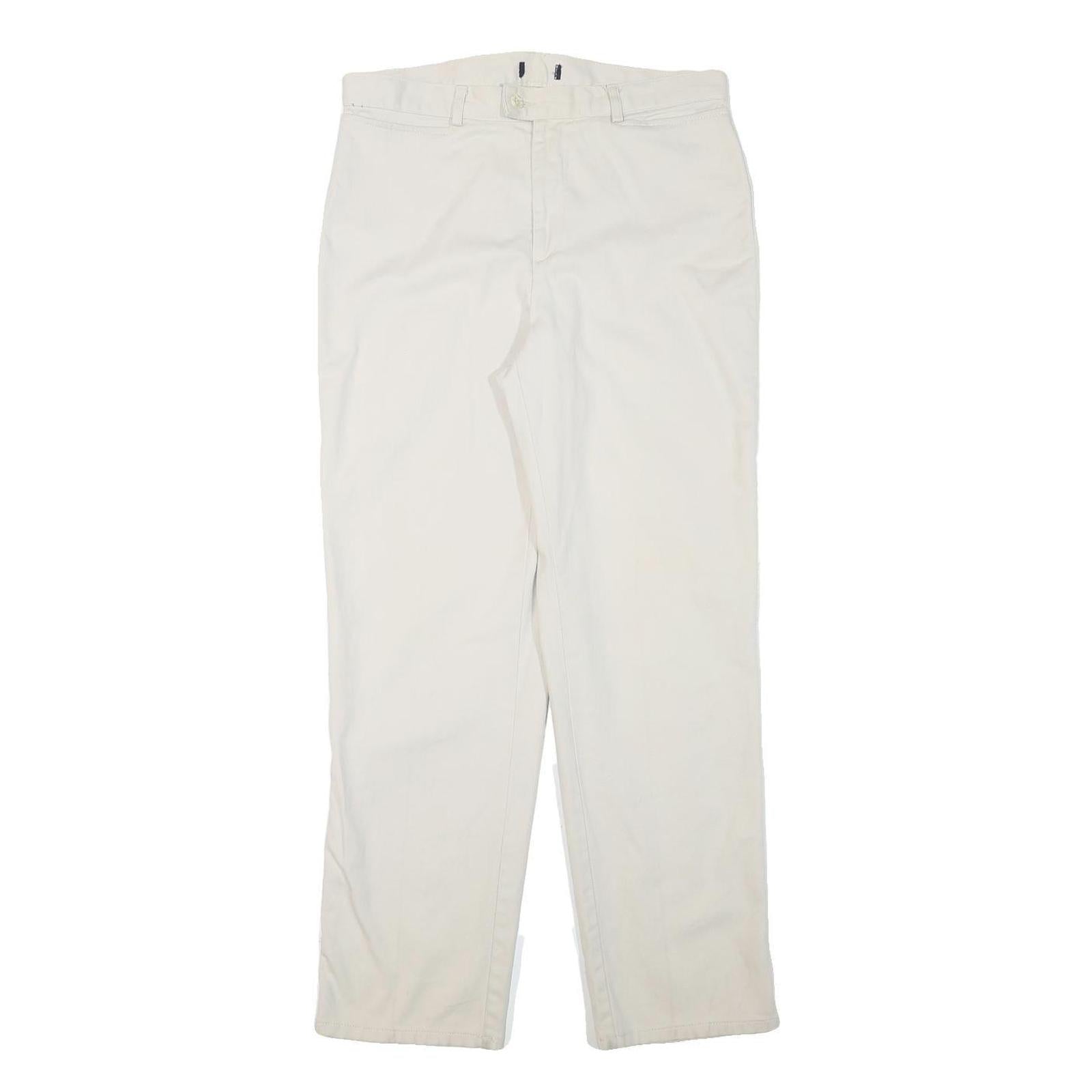 Buy Womens Cotton Blend White Regular Straight Trousers W31 L28 Casual Wear Refurbished - $20.79 Womens Cotton Blend White Regular Straight Trousers W31 L28 Casual Wear Refurbished - N/A refurbished available on Cerqular