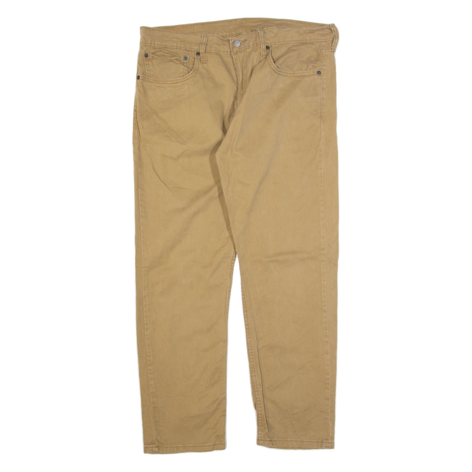 LEVI'S 502 Mens Trousers Brown Regular Straight W36 L28 Refurbished - N/A refurbished available on Cerqular