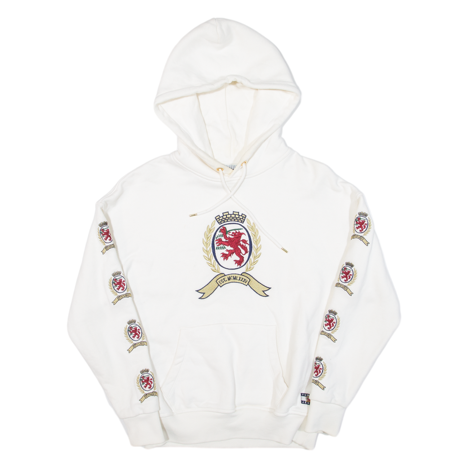 Buy TOMMY JEANS Mens White Hoodie XS Refurbished - $25.99 TOMMY JEANS Mens White Hoodie XS Refurbished - N/A refurbished available on Cerqular