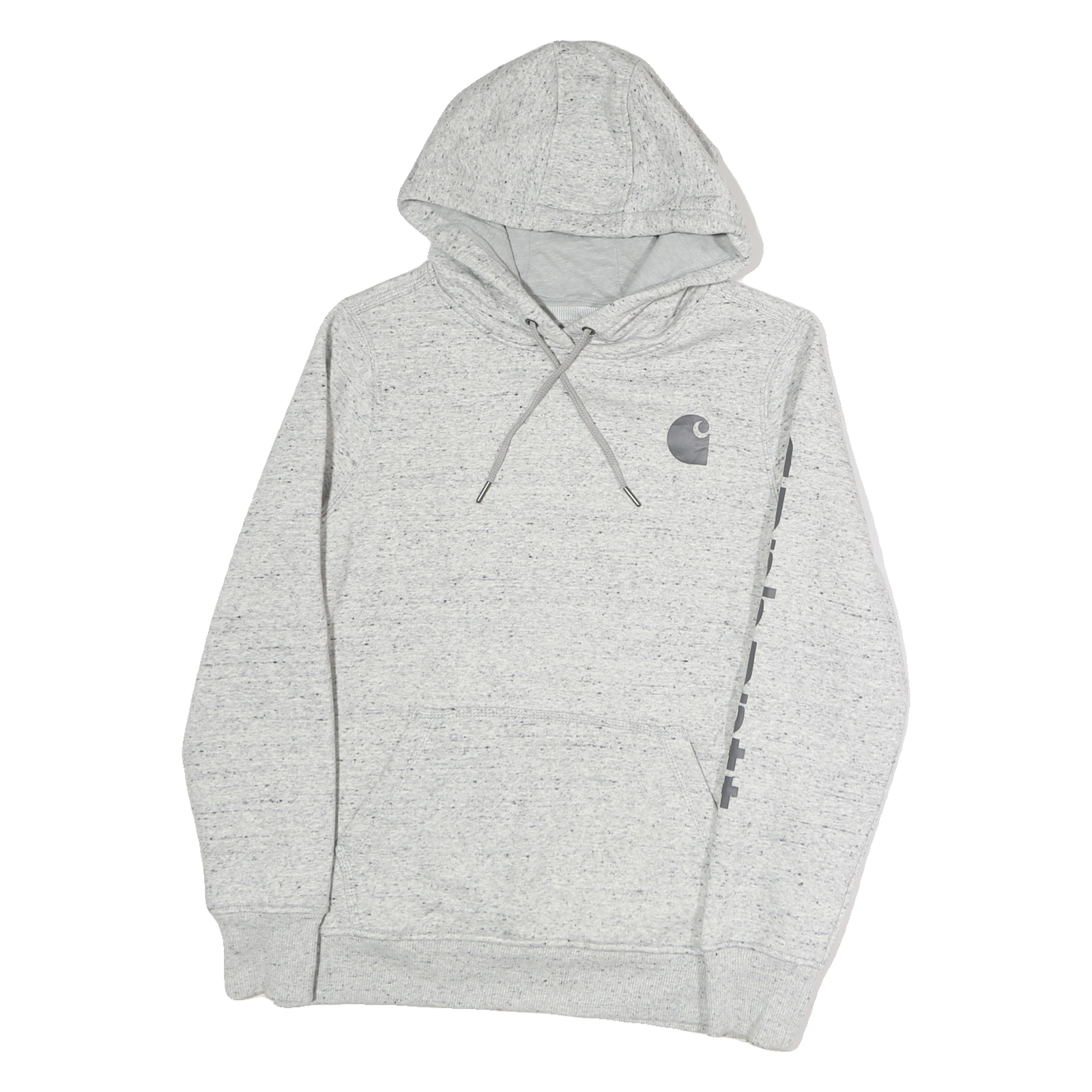 CARHARTT Womens Grey Hoodie M Cotton Pullover Casual Drawstring Hooded Refurbished - N/A refurbished available on Cerqular