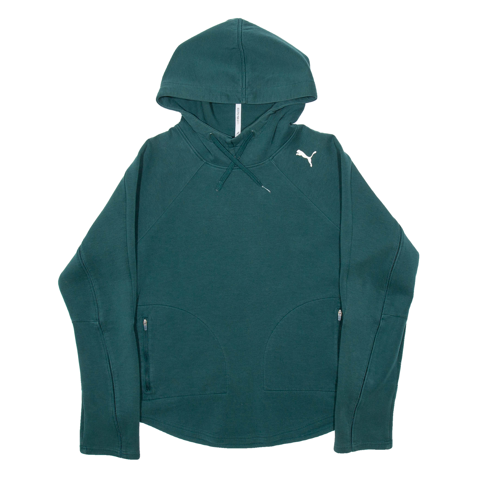 PUMA Womens Green Hoodie S Refurbished - N/A refurbished available on Cerqular