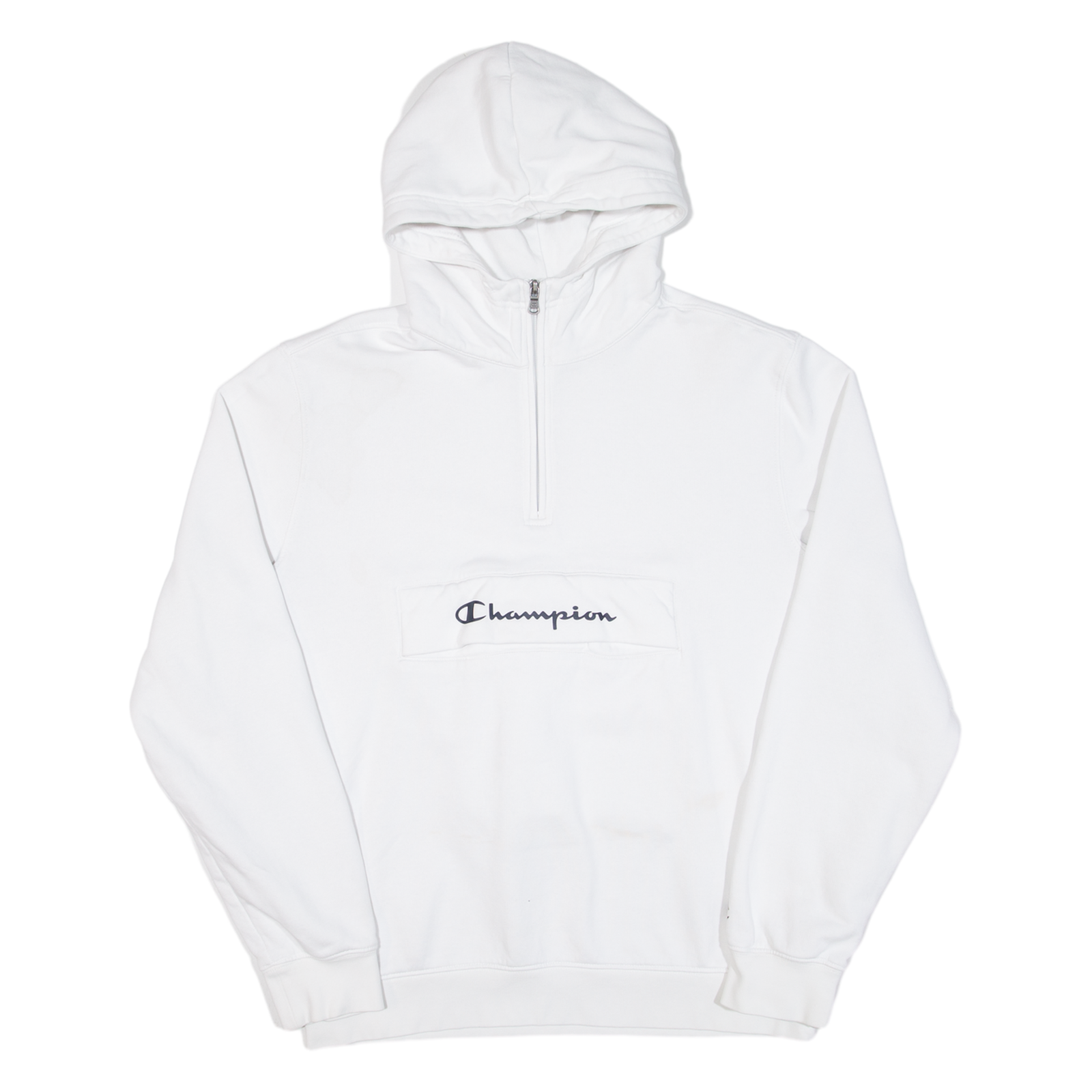 CHAMPION Mens White Hoodie M Refurbished - N/A refurbished available on Cerqular