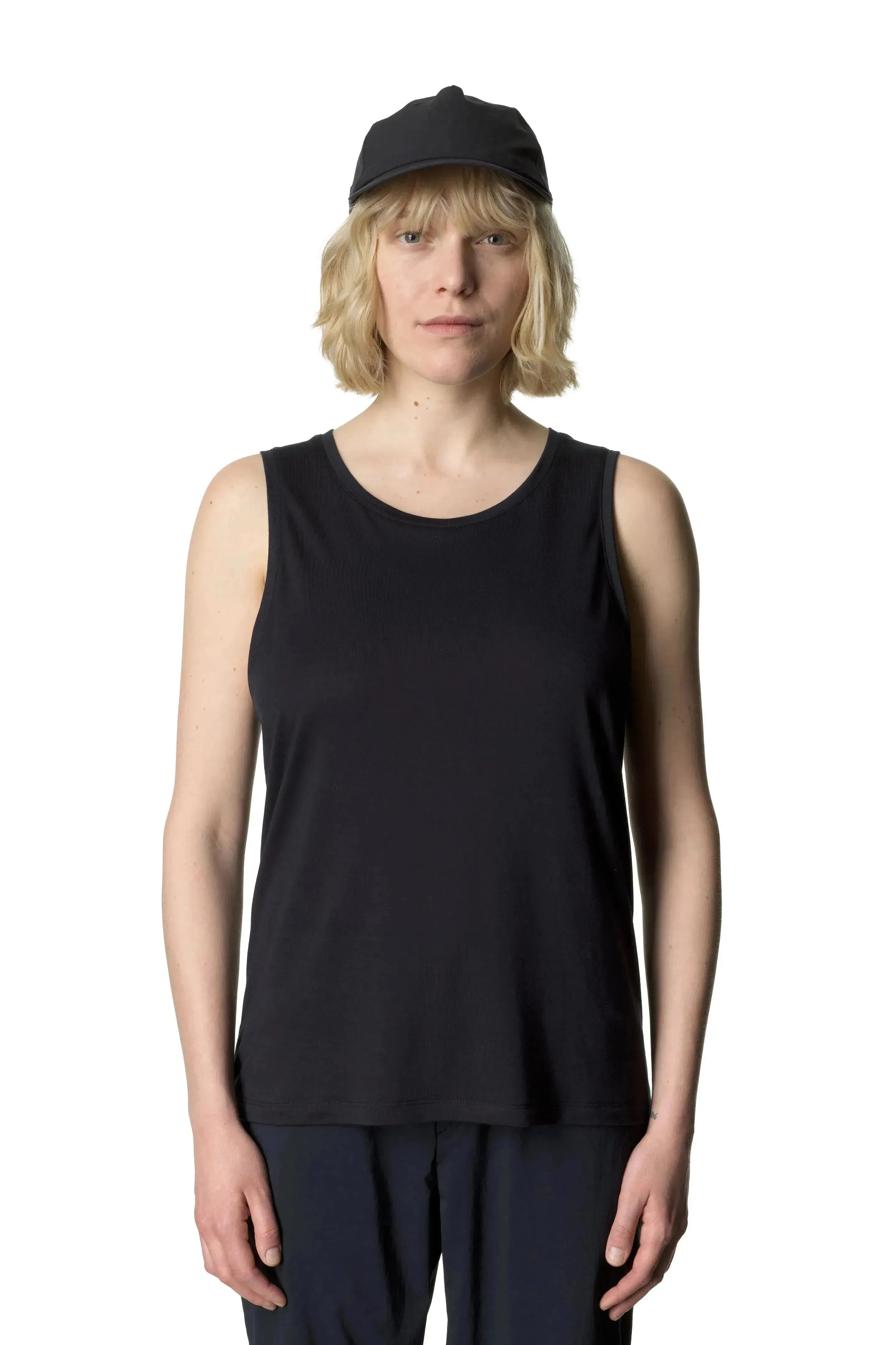 W's Tree Tank | Color: true black | Size: L Refurbished - Houdini Sportswear refurbished available on Cerqular