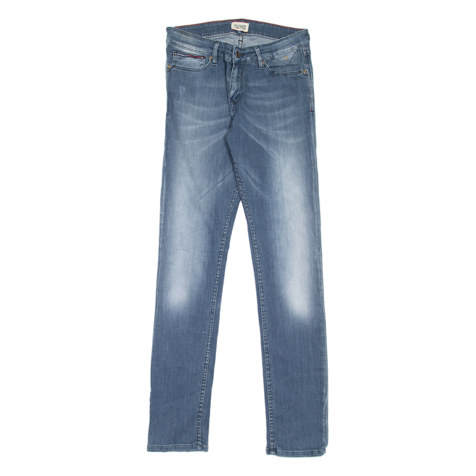 HILFIGER DENIM Sidney Mens Jeans Blue Slim Skinny Stone Wash W30 L34 Refurbished - N/A refurbished available on Cerqular