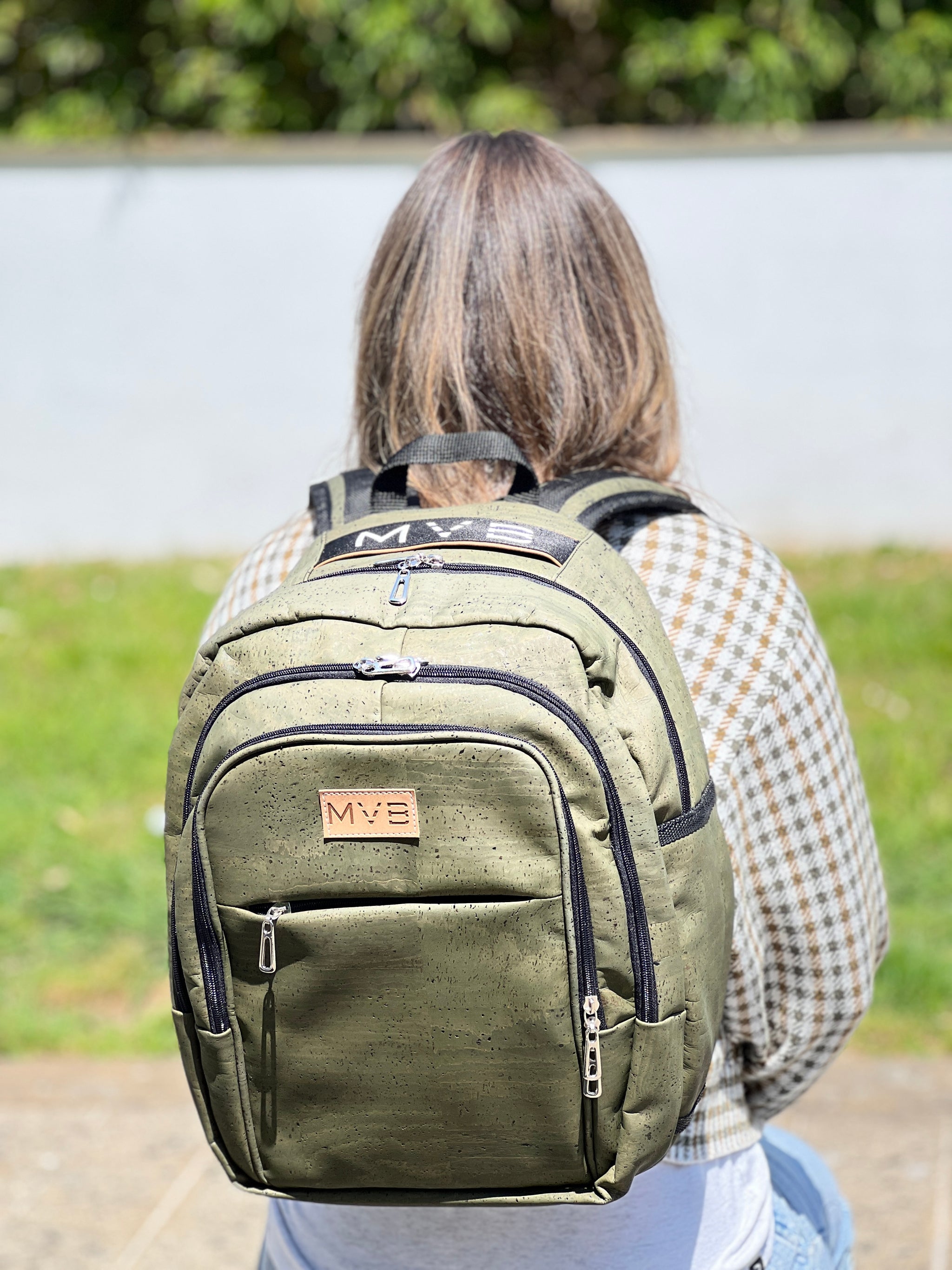 Xpedition Backpack Green Refurbished - My Vegan Bags refurbished available on Cerqular