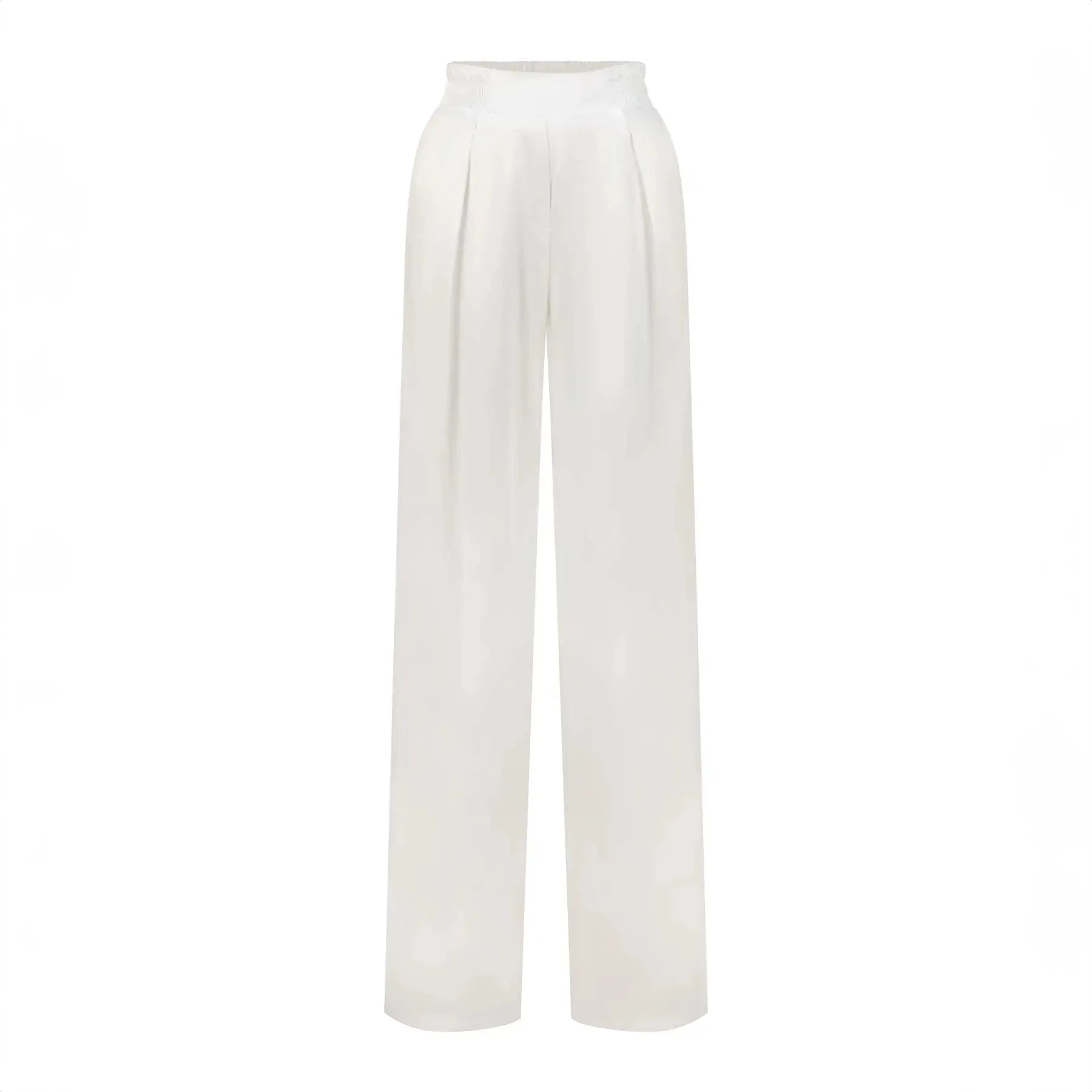 Satin Trousers | Size: S | Color: White Refurbished - Aloud (note: this is a lesser-known brand, but it has refurbished available on Cerqular