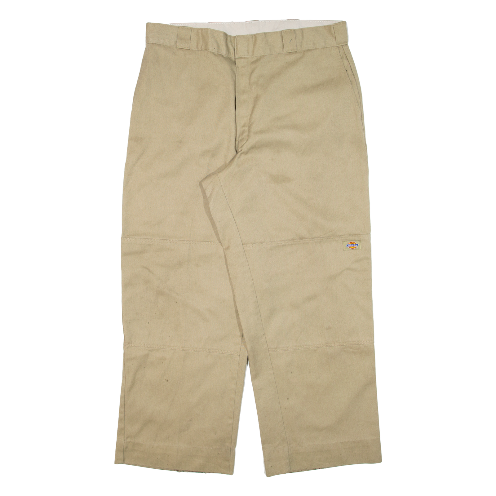 DICKIES Mens Trousers Beige Regular Straight W36 L27 Refurbished - N/A refurbished available on Cerqular