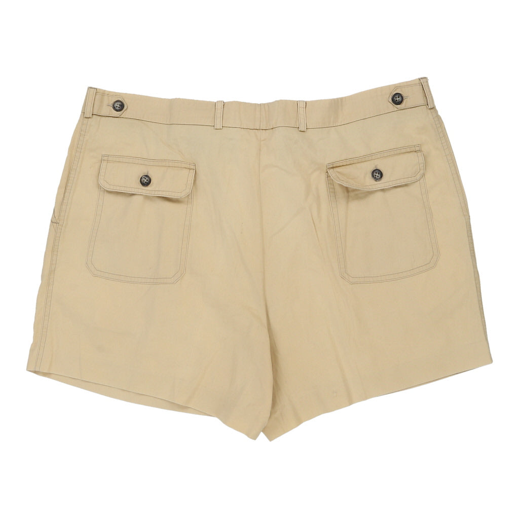 Master Diver Shorts - 42W 6L Yellow Cotton Refurbished - Thrifted (note: this is a term often used to describe second- refurbished available on Cerqular