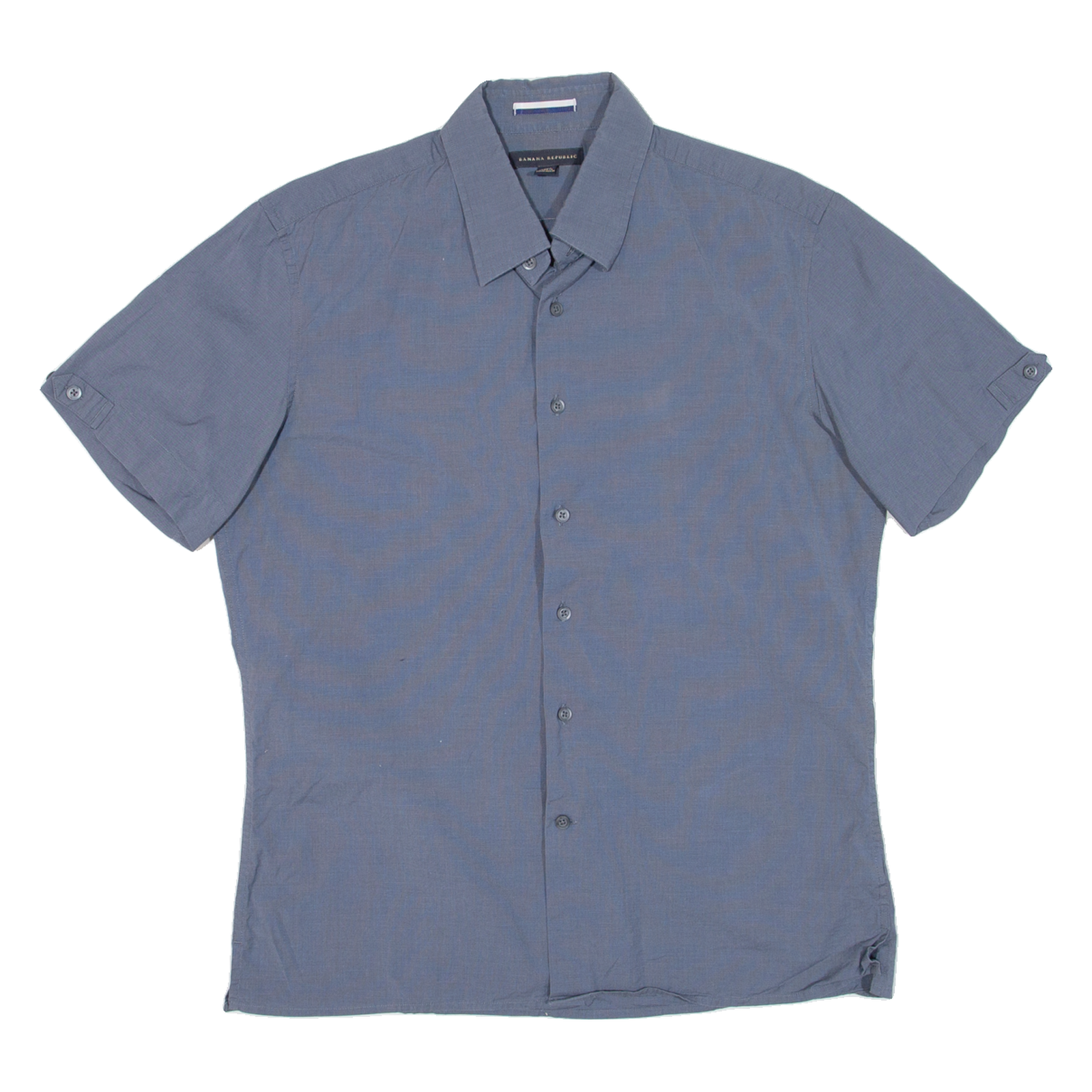 BANANA REPUBLIC Mens Plain Shirt Blue M Refurbished - N/A refurbished available on Cerqular