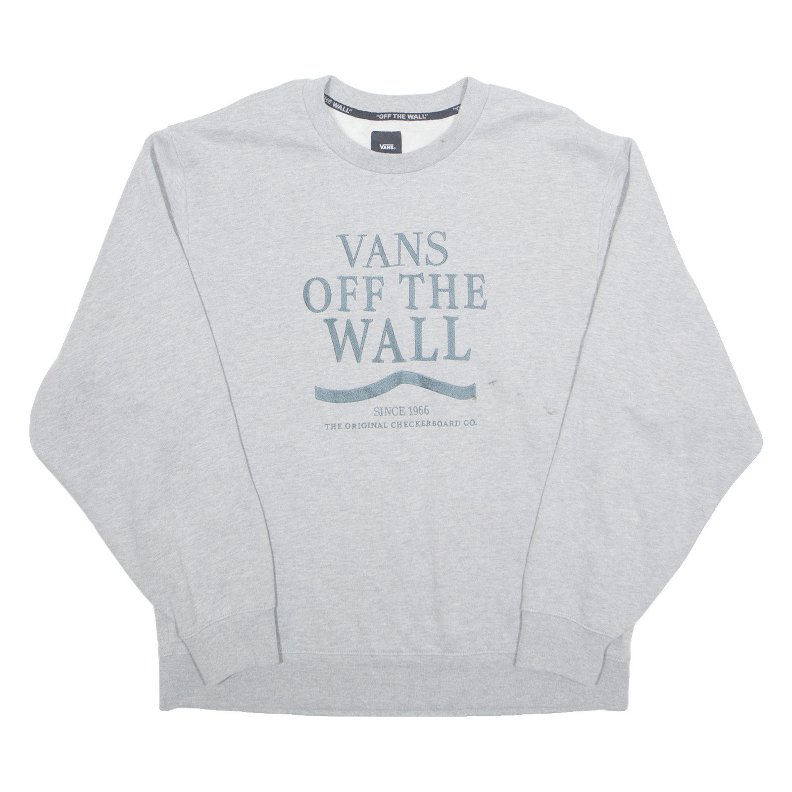 VANS Mens Sweatshirt Grey M Refurbished - N/A refurbished available on Cerqular