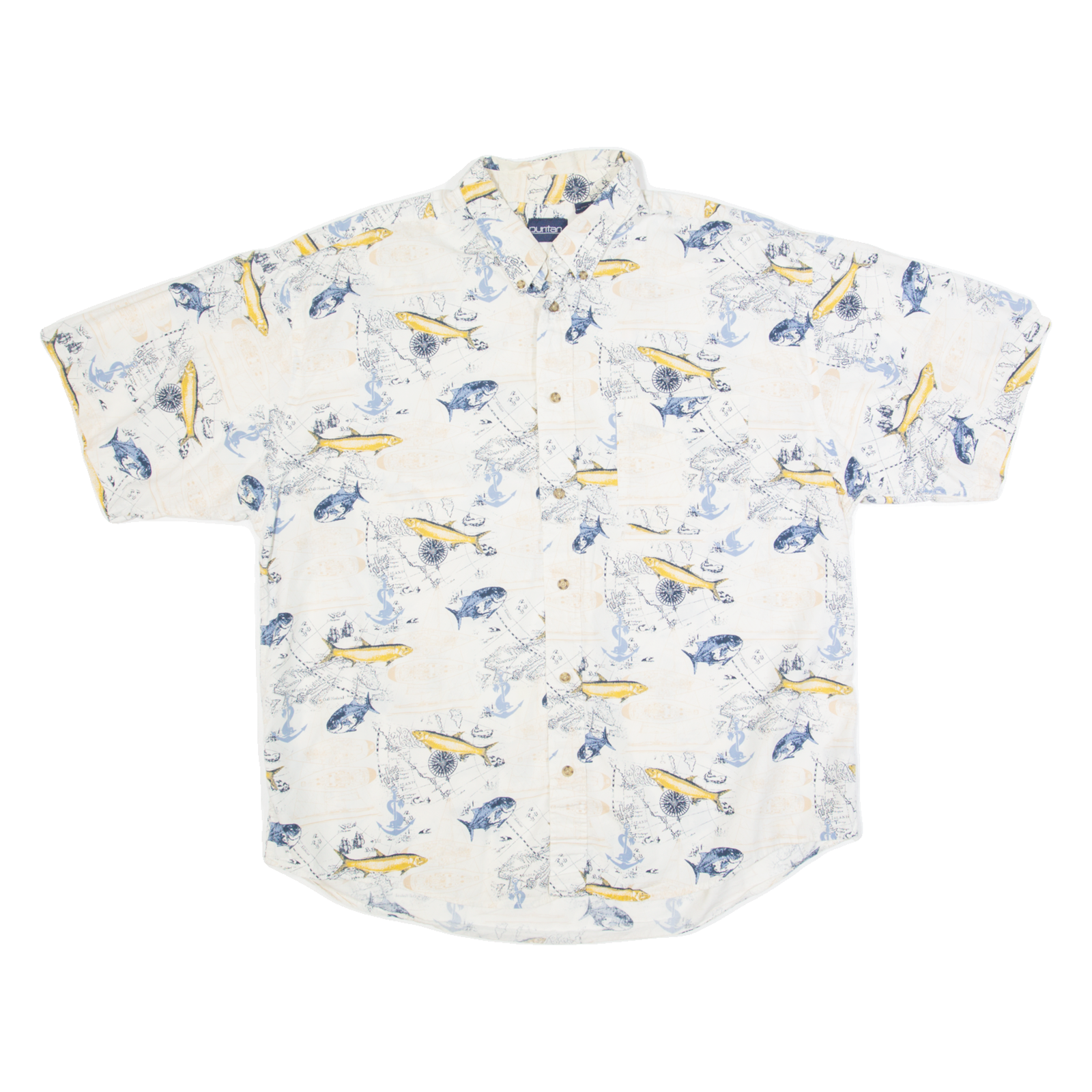 Buy PURITAN Mens Hawaiian Shirt White XL Refurbished - $16.89 PURITAN Mens Hawaiian Shirt White XL Refurbished - N/A refurbished available on Cerqular