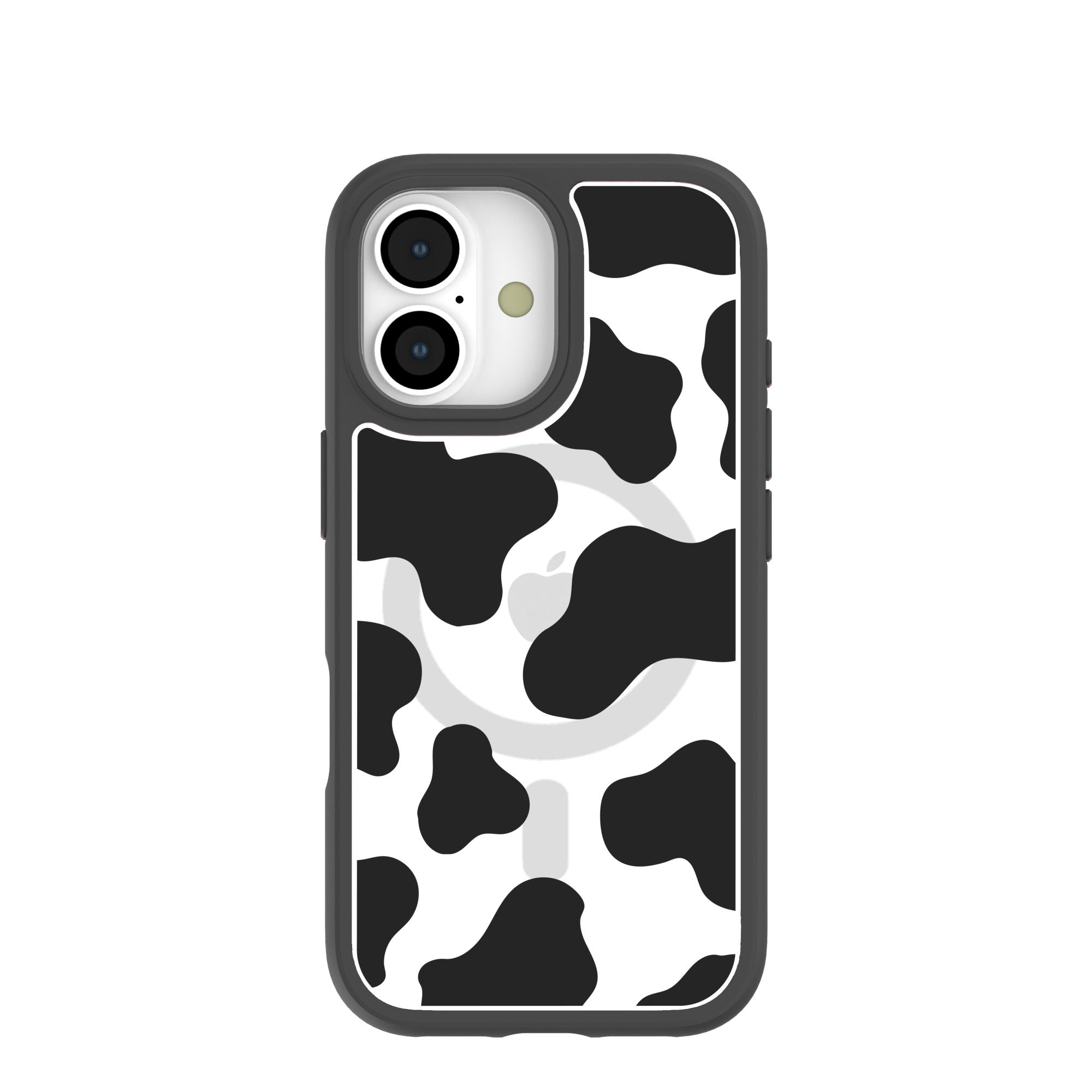 Clear Moo Mood iPhone 17 Case With Noir Ridge (MagSafe included) Refurbished - Pela Case refurbished available on Cerqular