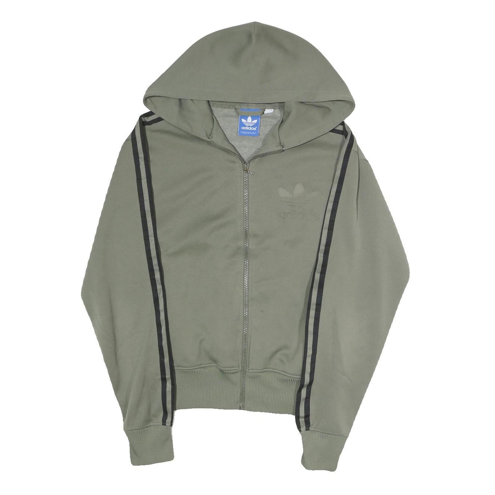 Buy ADIDAS ORIGINALS Mens Green & Black Hooded Jacket S Polyester Blend Zip Refurbished - $36.39 ADIDAS ORIGINALS Mens Green & Black Hooded Jacket S Polyester Blend Zip Refurbished - N/A refurbished available on Cerqular