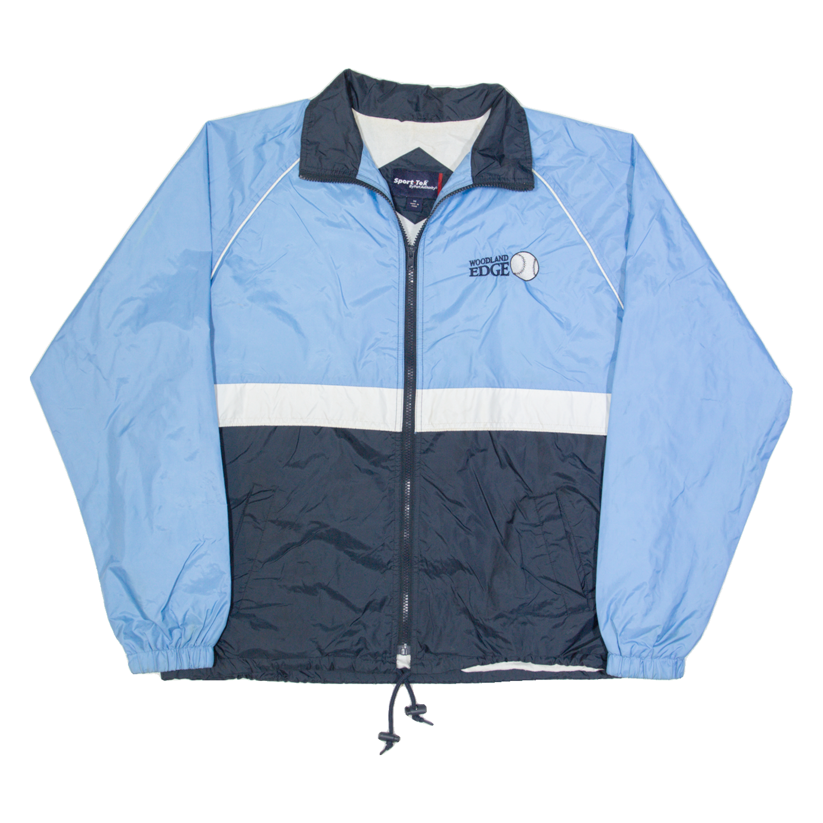Buy SPORT-TEK Woodland Edge Mens Coach Jacket Blue 90s USA M Refurbished - $25.99 SPORT-TEK Woodland Edge Mens Coach Jacket Blue 90s USA M Refurbished - N/A refurbished available on Cerqular