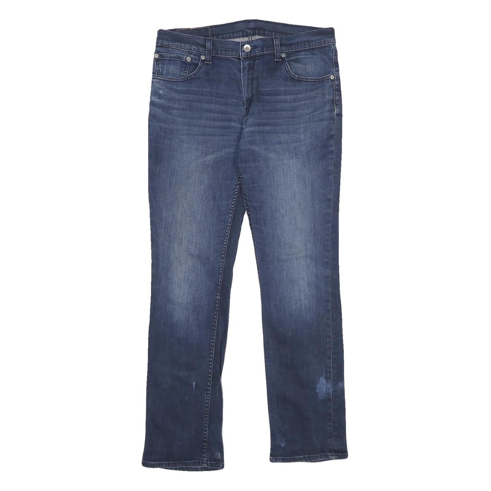 LEVI'S 511 Mens Slim Jeans Blue Denim W34 L32 Classic Cotton Blend Zip Refurbished - N/A refurbished available on Cerqular