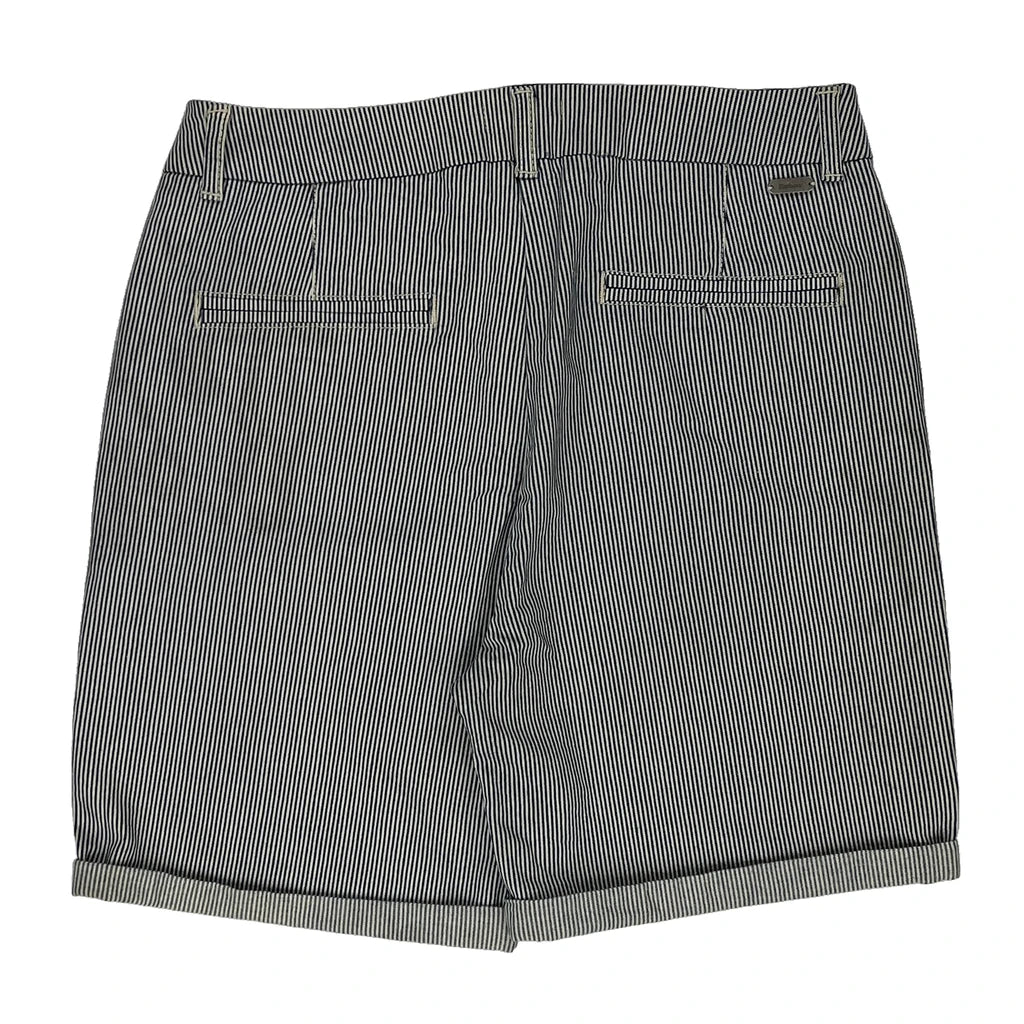Buy Barbour Pinstripe Shorts - 30W UK 10 Grey Cotton Refurbished - $23.44 Barbour Pinstripe Shorts - 30W UK 10 Grey Cotton Refurbished - Thrifted (note: this is a term often used to describe second- refurbished available on Cerqular