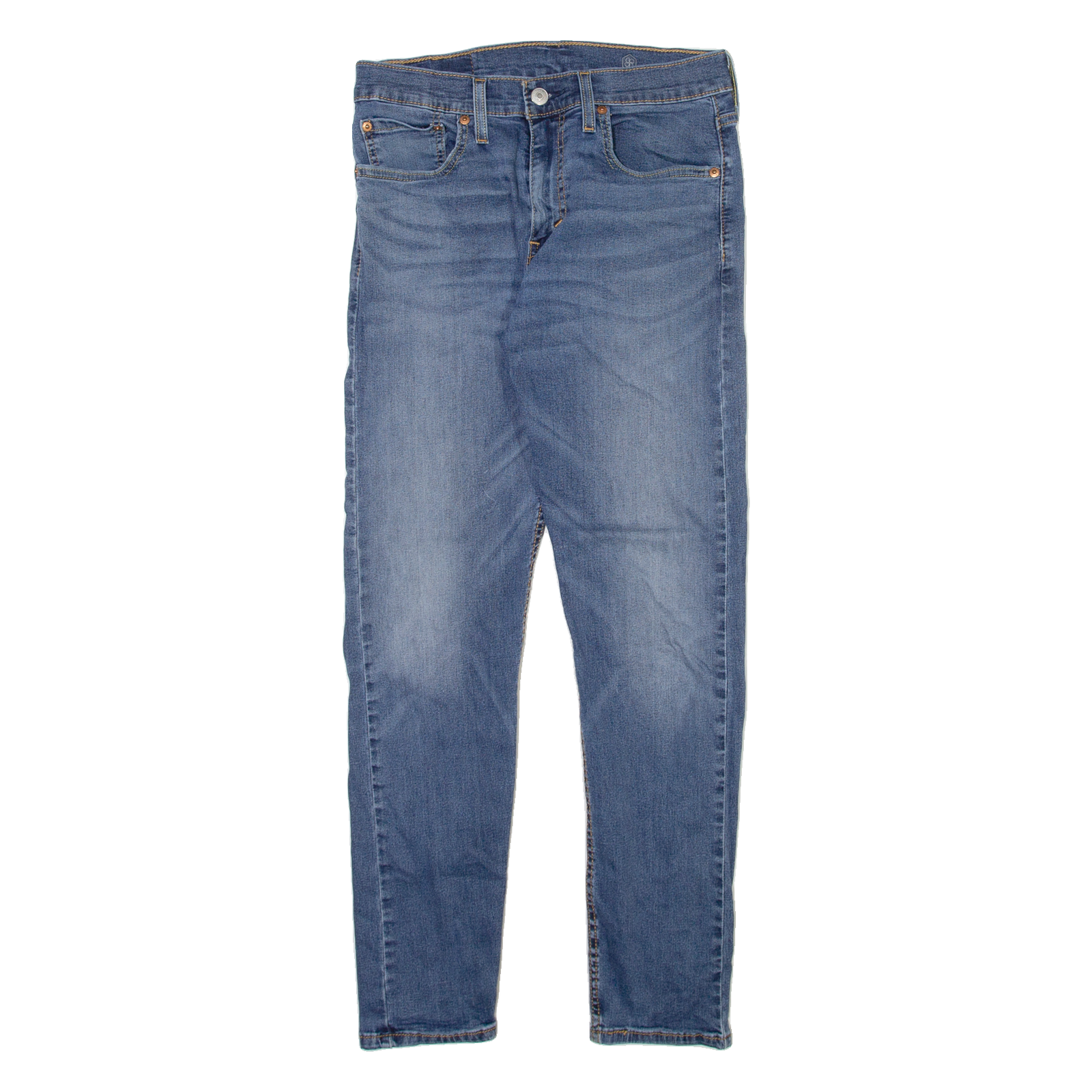 LEVI'S 512 Jeans Mens Blue Slim Tapered Stone Wash W29 L30 Refurbished - N/A refurbished available on Cerqular