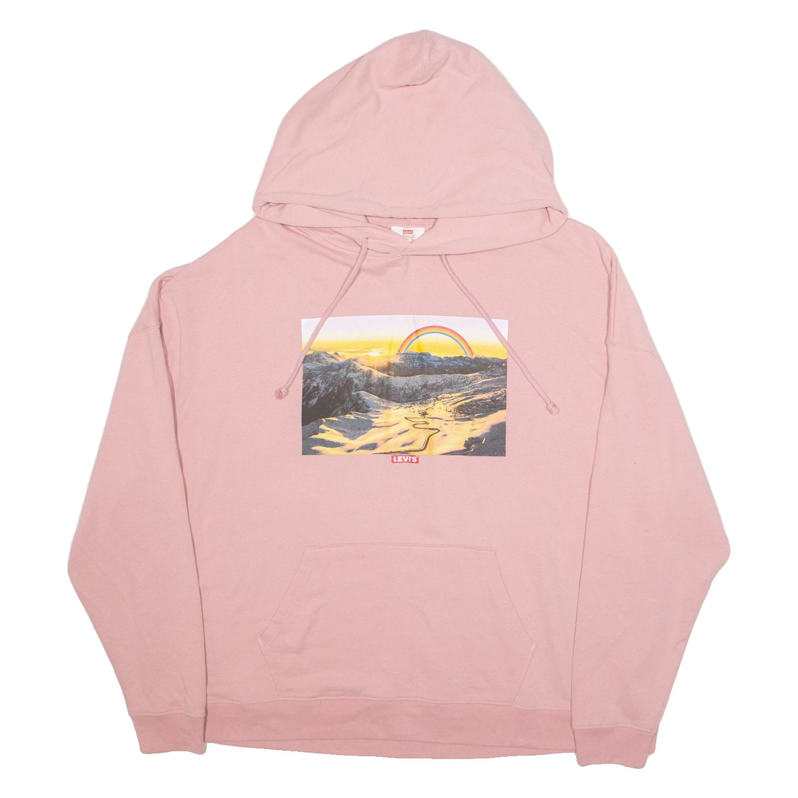 LEVI'S Rainbow Womens Pink Hoodie XL Refurbished - N/A refurbished available on Cerqular