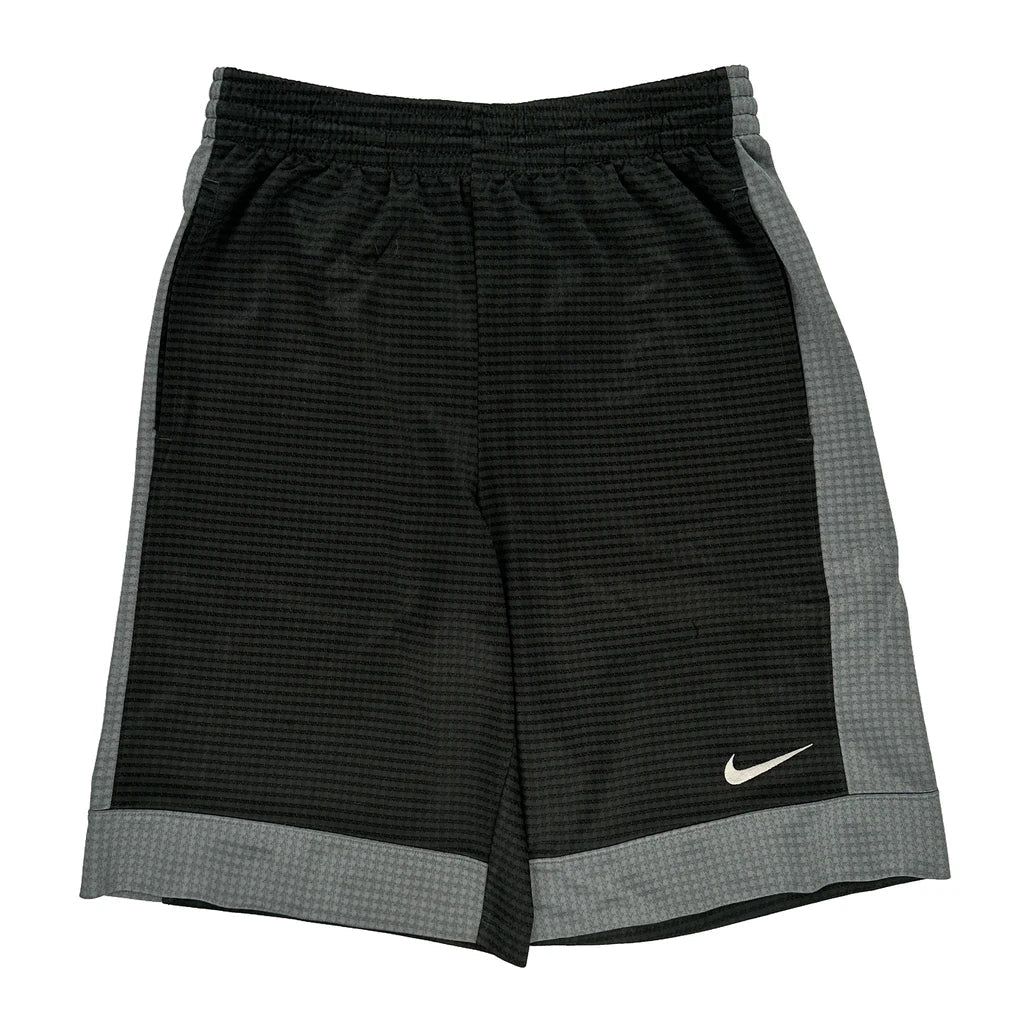 Nike Sport Shorts - Small Black Polyester Refurbished - Thrifted (note: this is a term often used to describe second- refurbished available on Cerqular