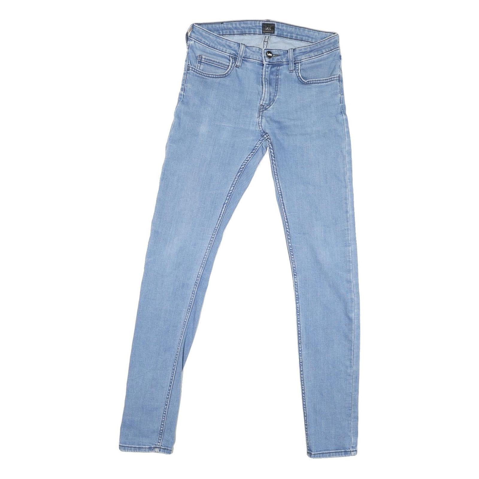 LEE Mens Slim Light Blue Denim Skinny Jeans W30 L31 Stylish Zip Closure Refurbished - N/A refurbished available on Cerqular
