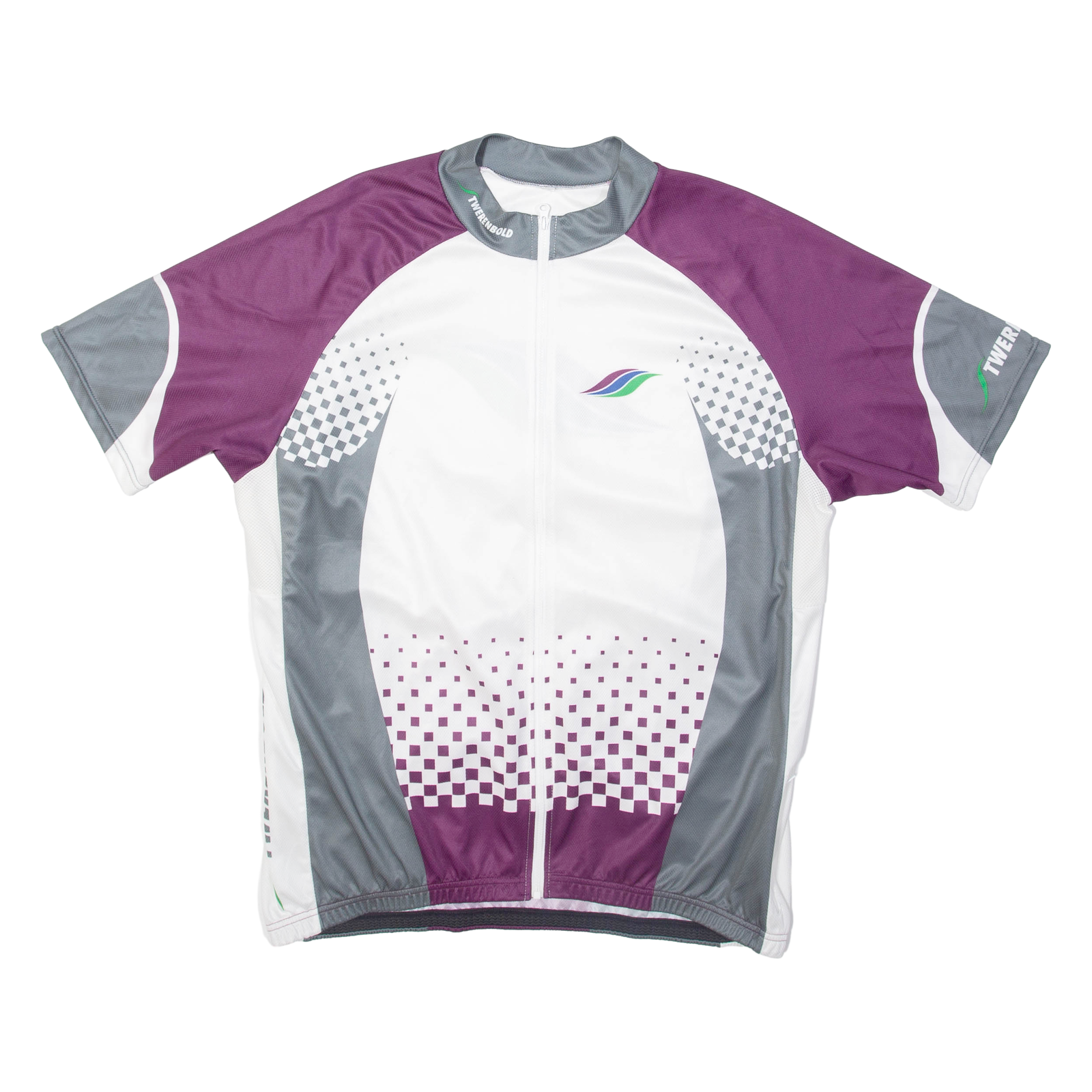 TWERENBOLD Full Zip Cycling Mens Jersey Purple 2XL Refurbished - N/A refurbished available on Cerqular