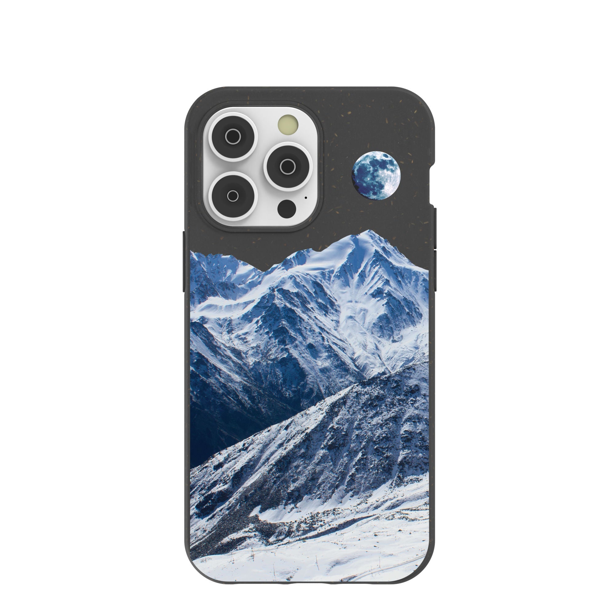 Black Night Slopes iPhone 14 Pro Max Case Refurbished - Pela Case refurbished available on Cerqular