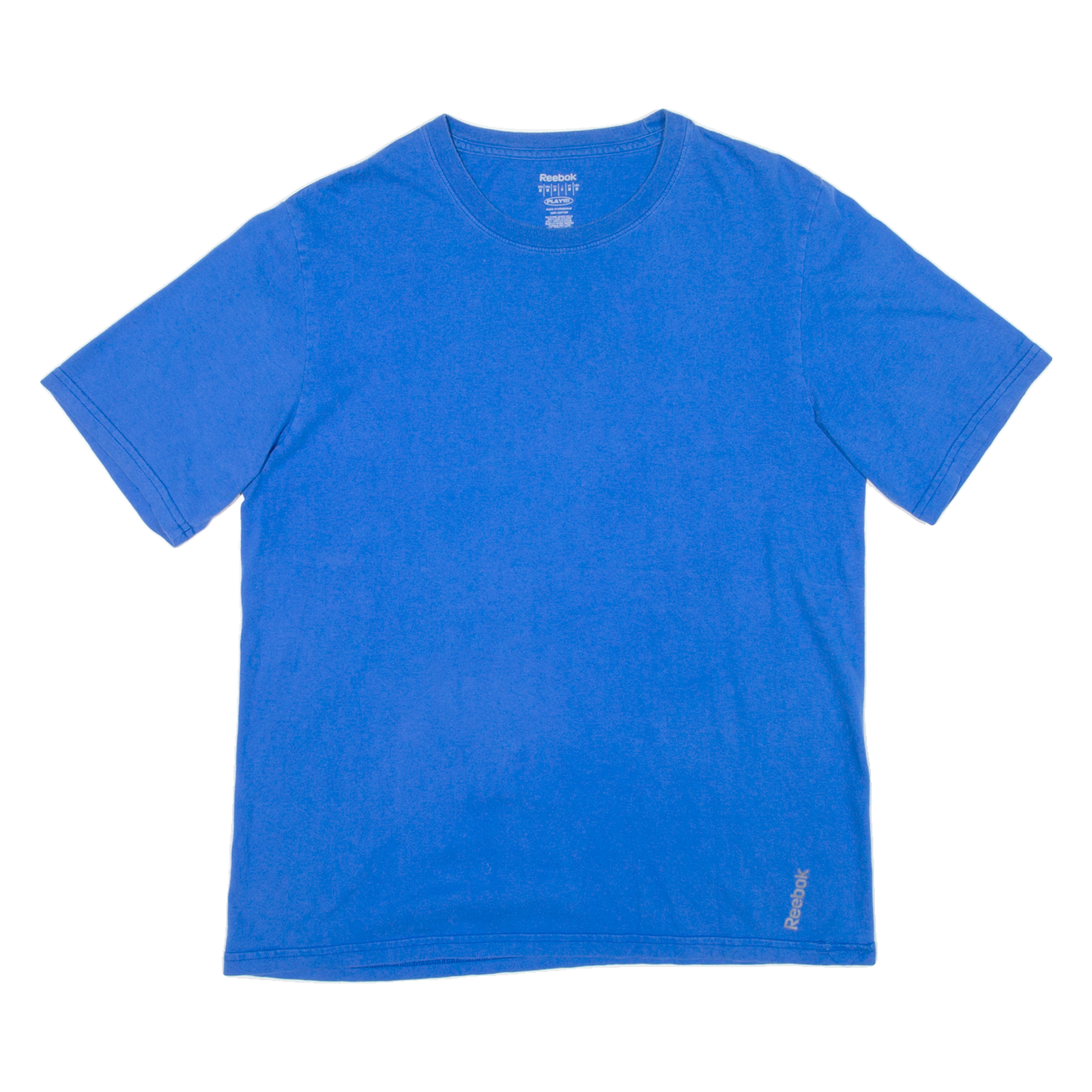 REEBOK Mens T-Shirt Blue M Refurbished - N/A refurbished available on Cerqular